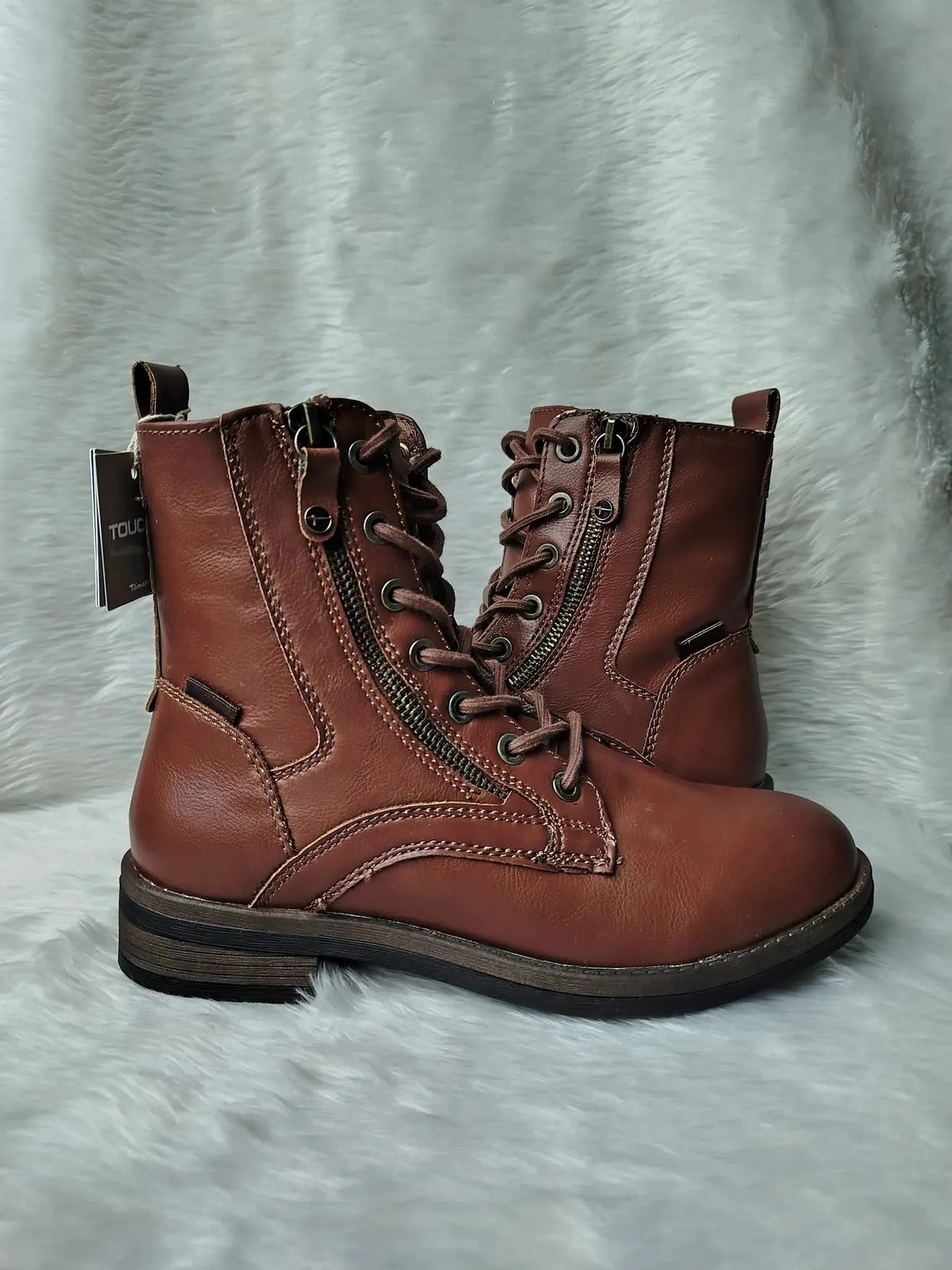 Get Tamaris Women High Neck Boots 2380tk Only - BlackBole