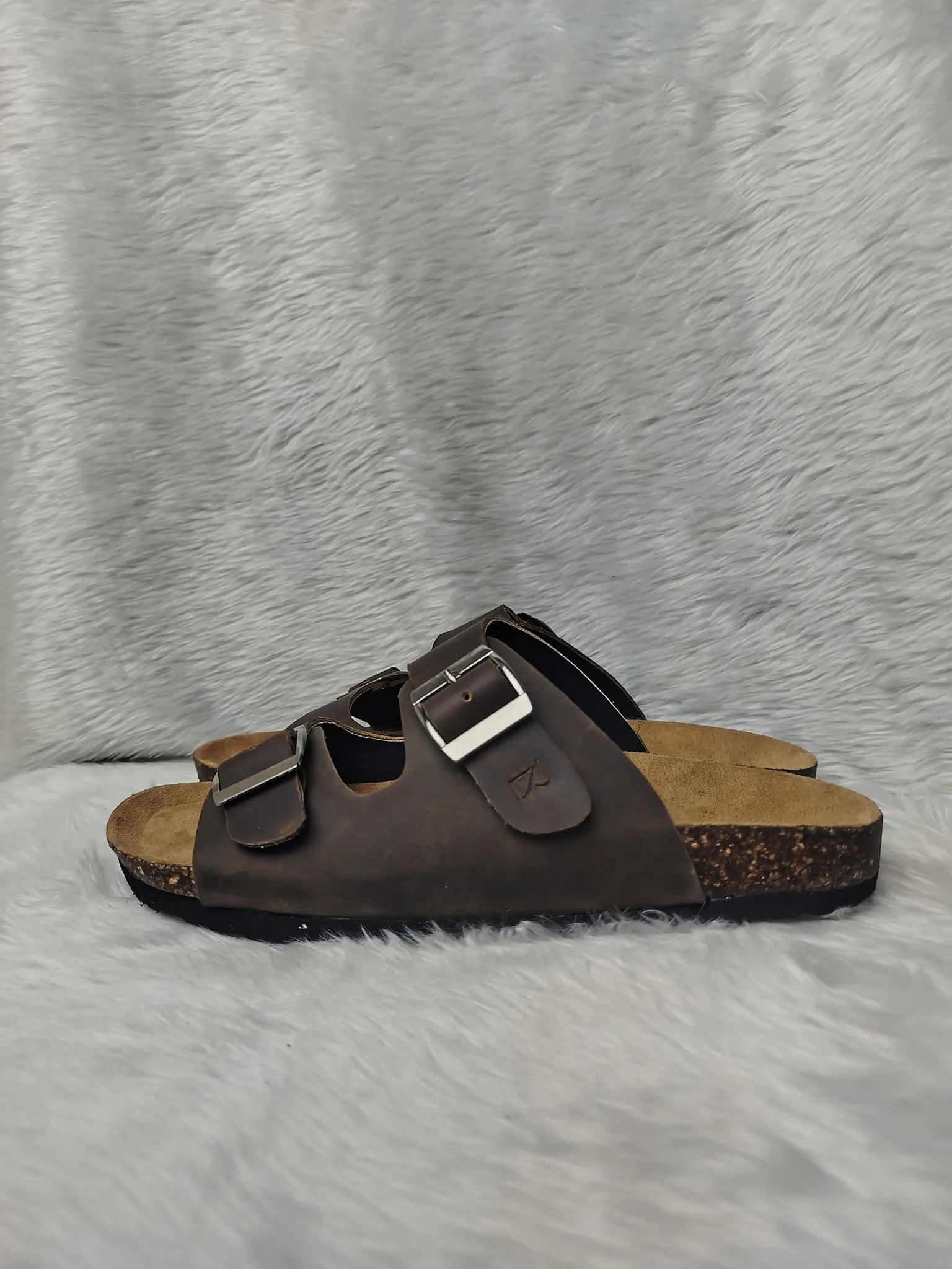 Arizona Men's Leather Sandals - BlackBole Edition A02