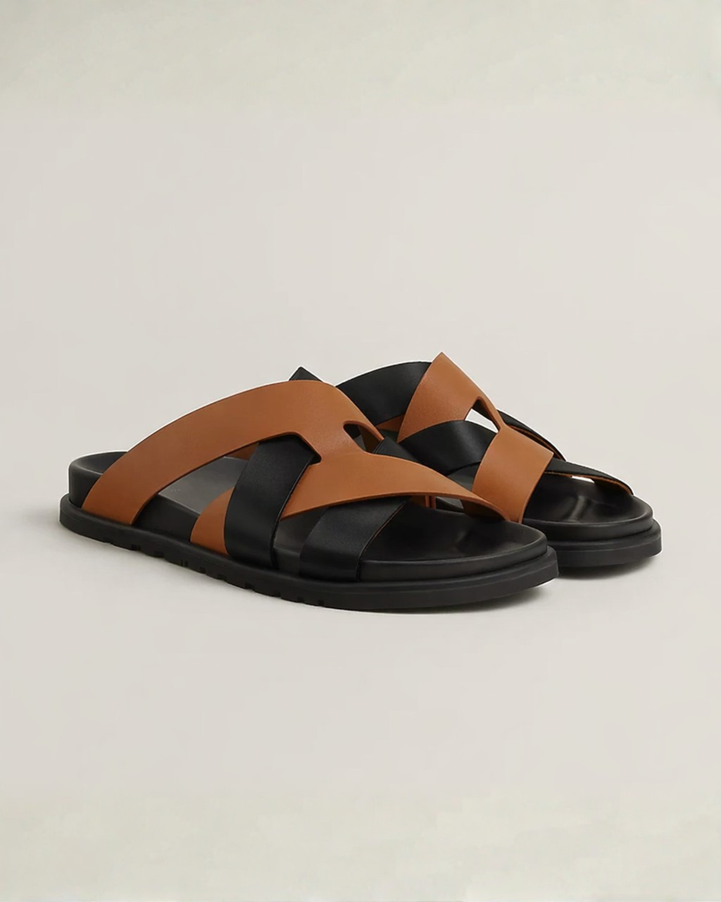 Kazimir Sandal - Genuine Leather BlackBole Edition