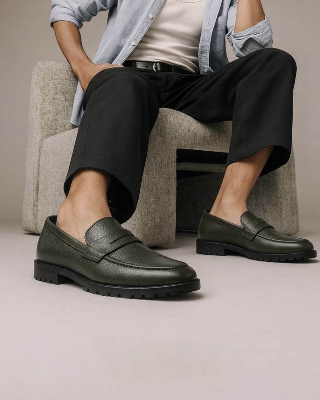 Chunky Loafer - BlackBole New Edition