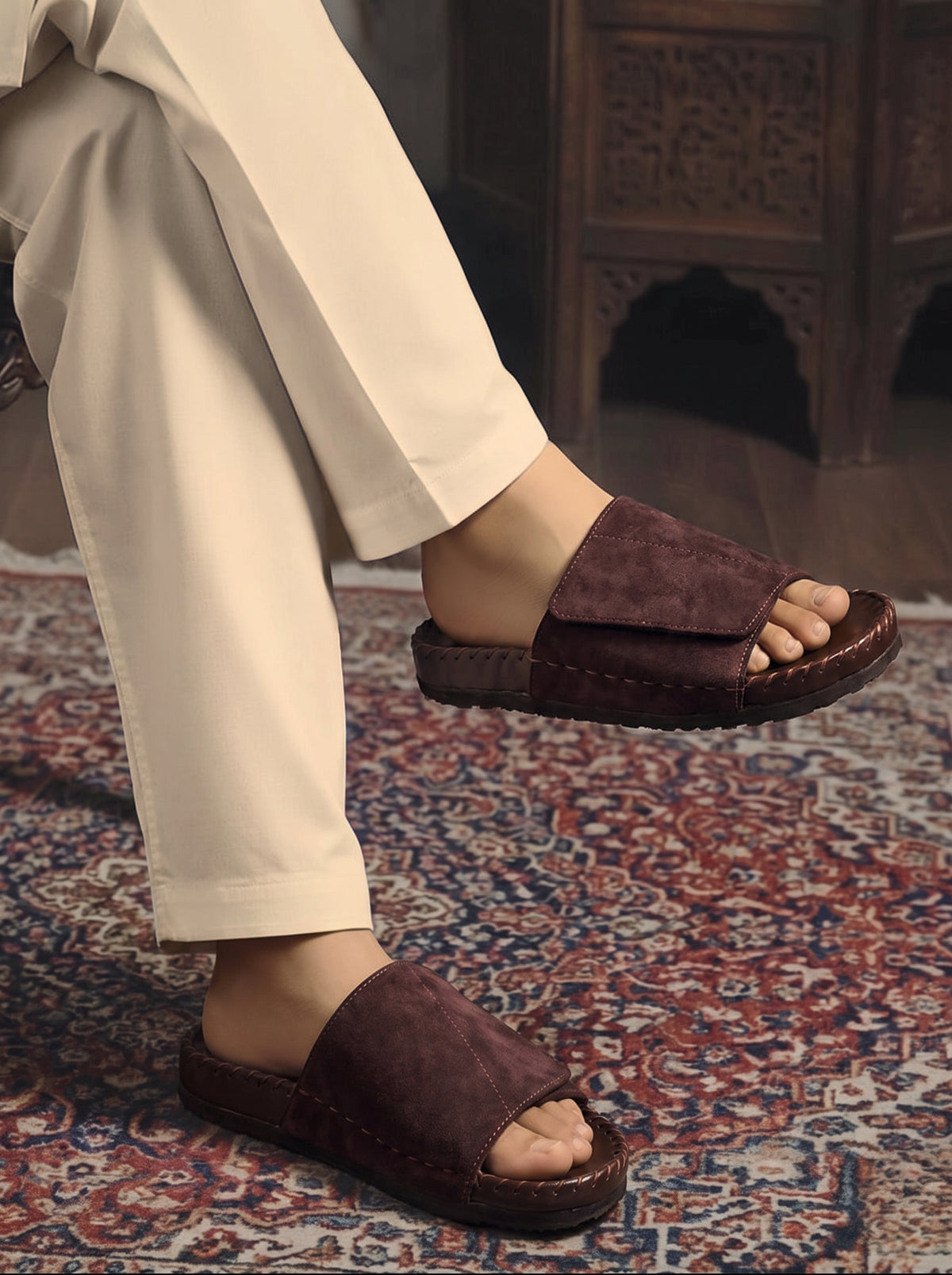 BlackBole Harbor Shore Sandal For Men - Brown