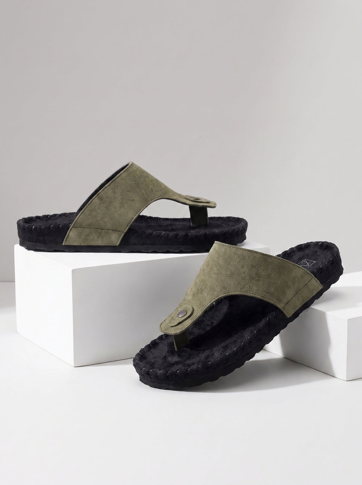 Brinkley Breeze Sandal for Men - Khaki Green