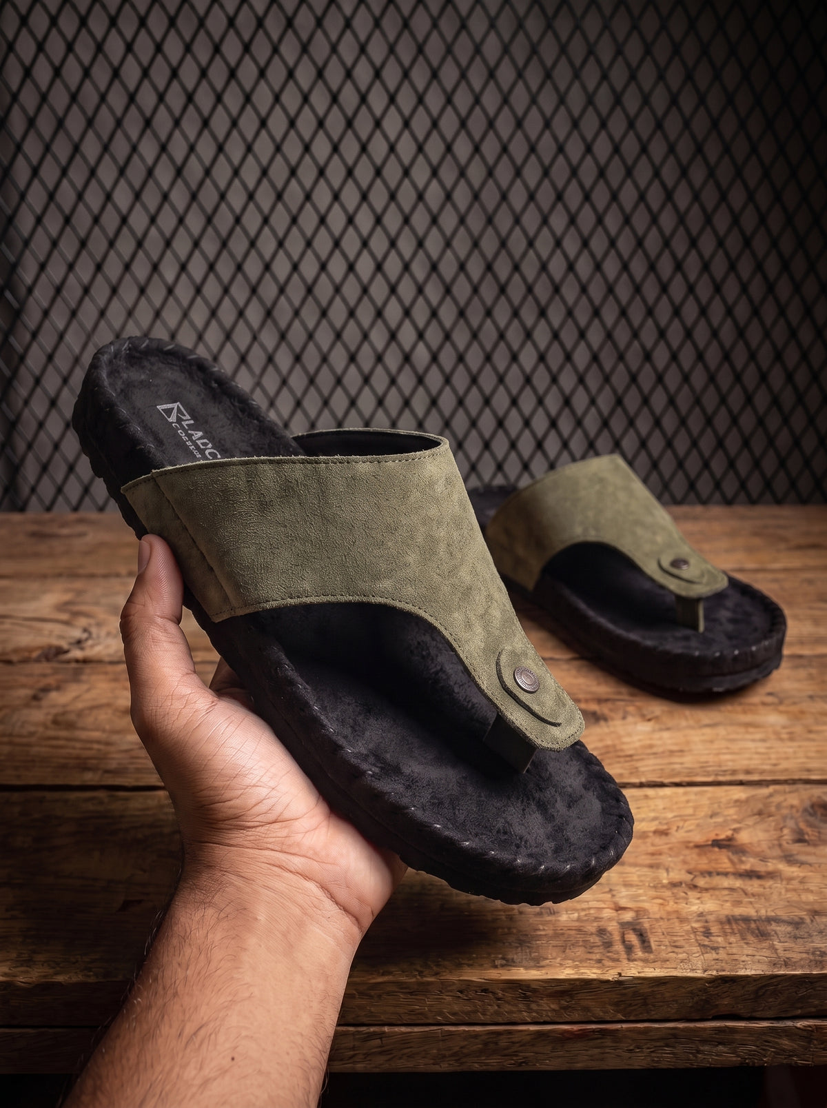Brinkley Breeze Sandal for Men - Khaki Green