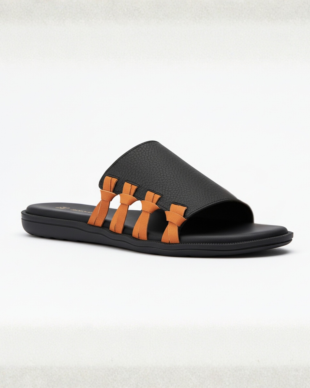 Hand-Made Vinda Pakistani Style Chappal - BlackBole Edition