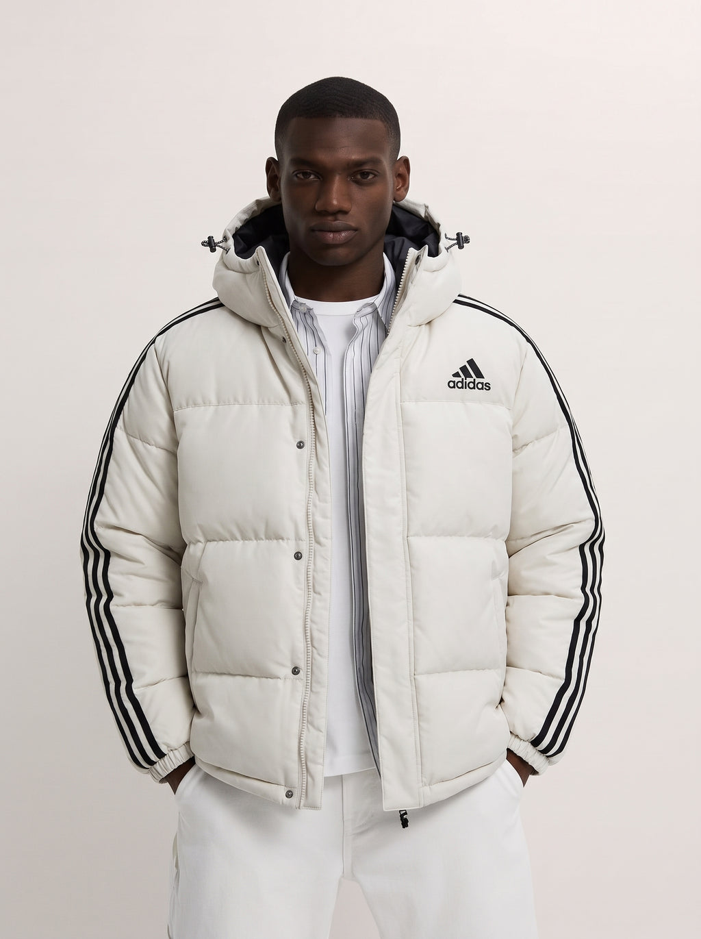 Arctic Shield Hooded Puffer Jacket