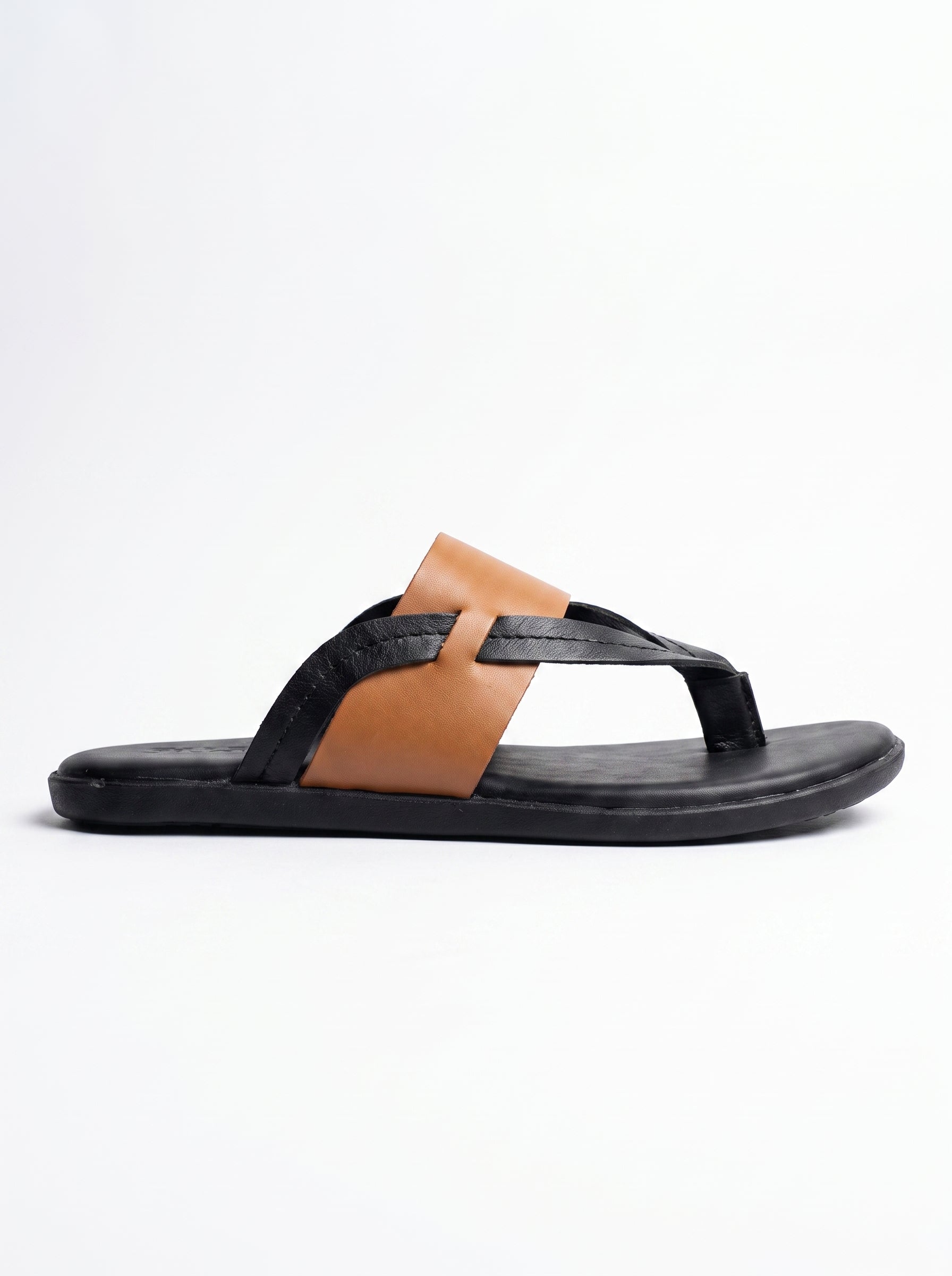 Tuscan Crosby Square Leather Sandal – BlackBole Edition