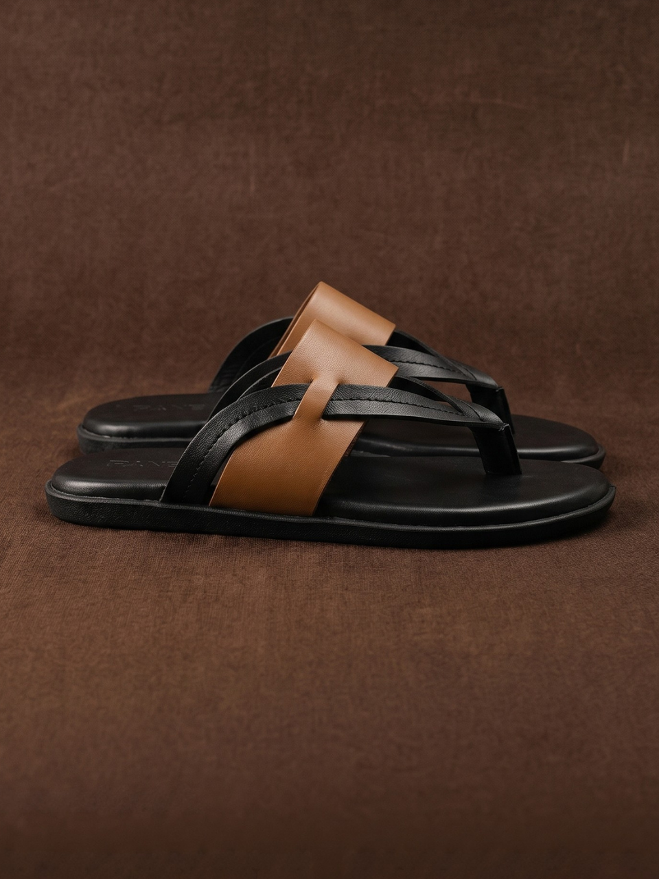 Tuscan Crosby Square Leather Sandal – BlackBole Edition