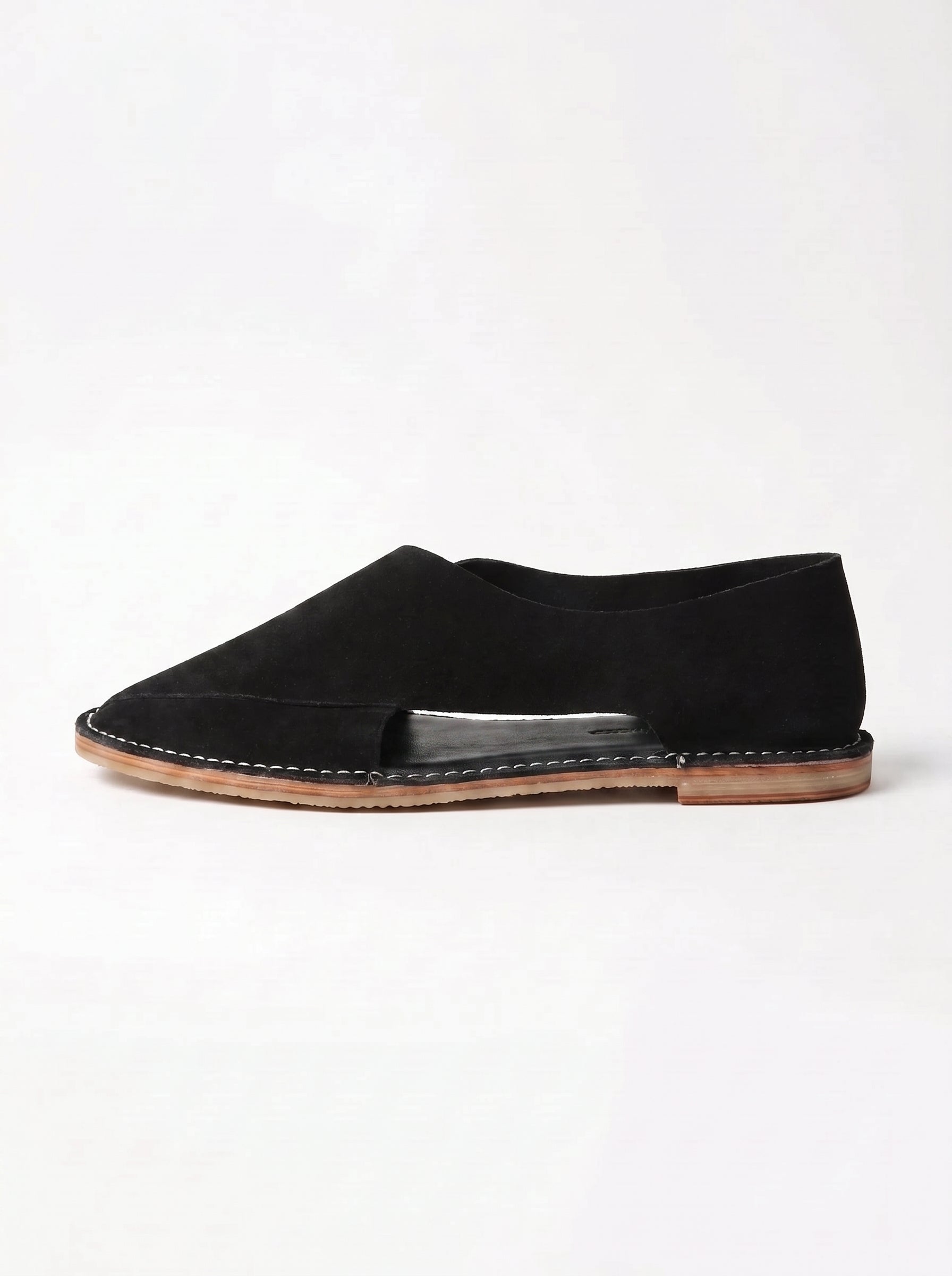 Jacques Solovière Biarritz Handcrafted Sandal - Black