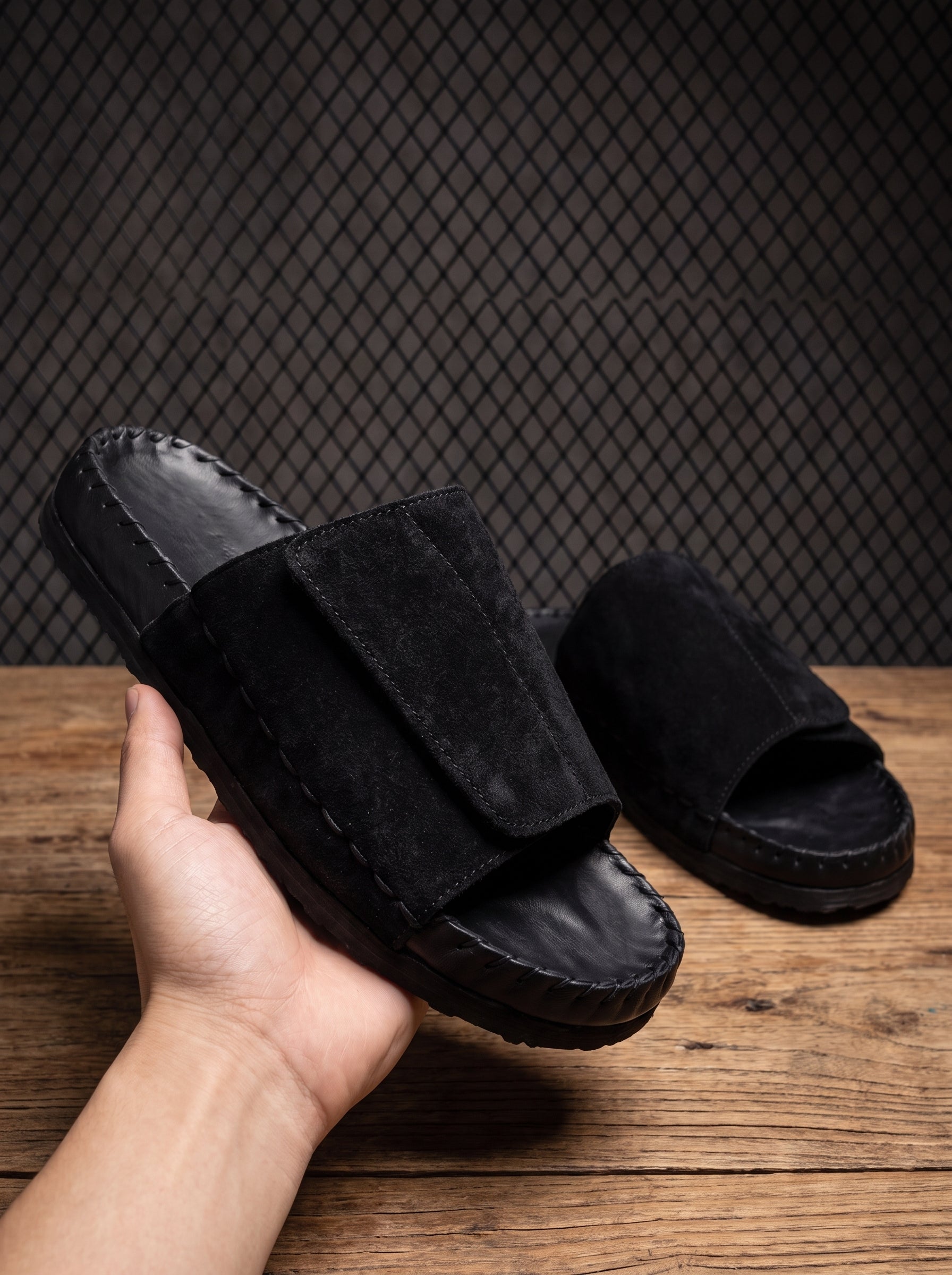 BlackBole Harbor Shore Sandal For Men - Black