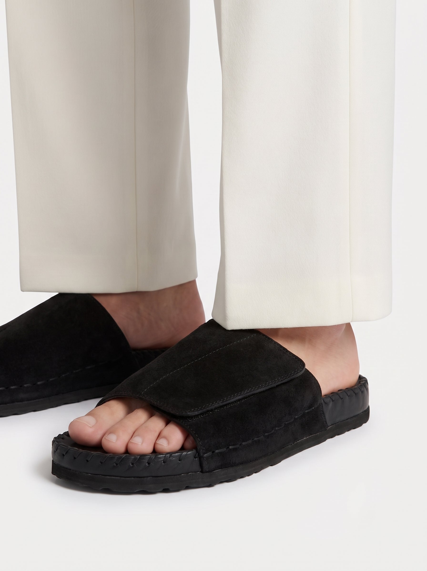 BlackBole Harbor Shore Sandal For Men - Black