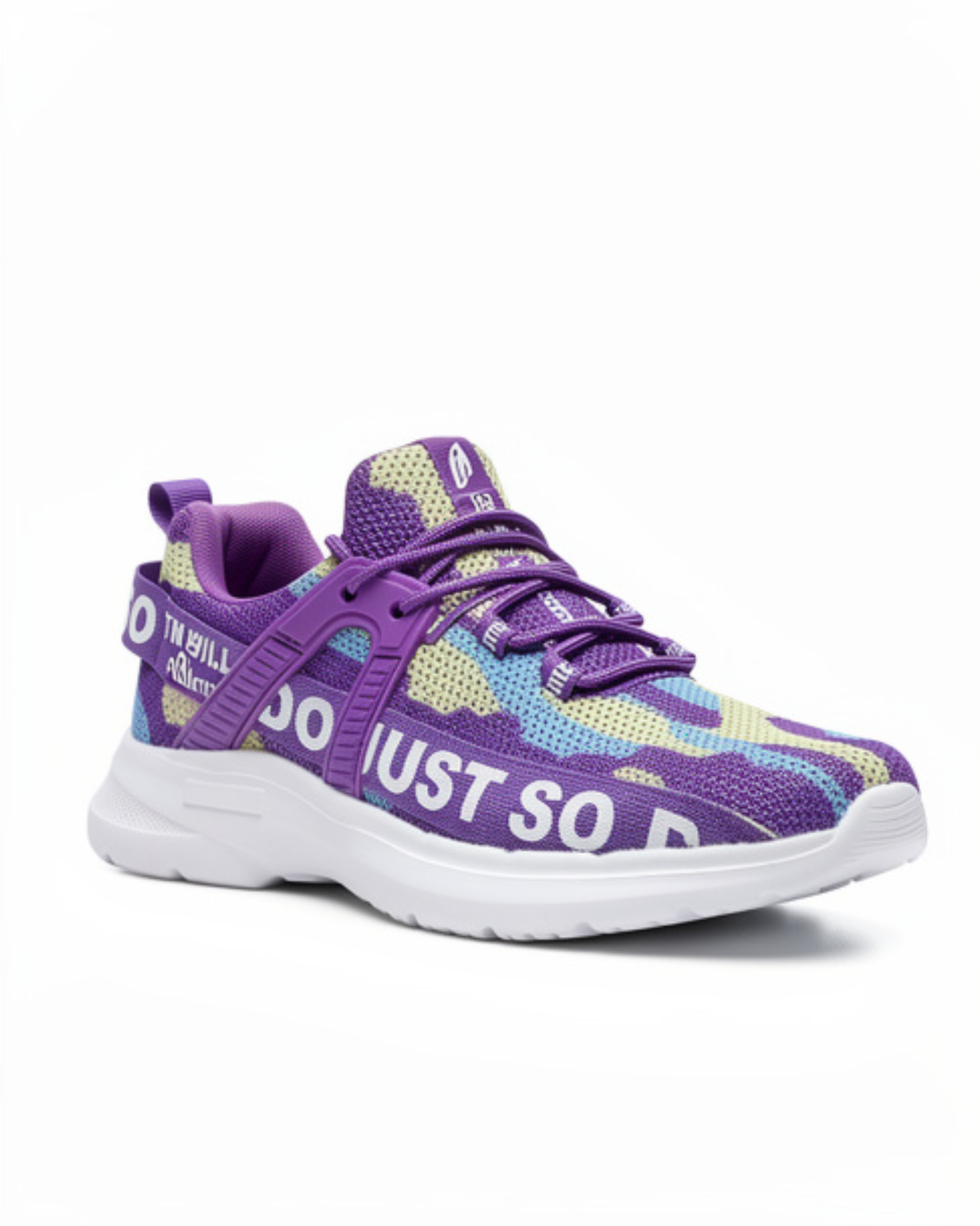 Neon Wave Lightweight Sneakers