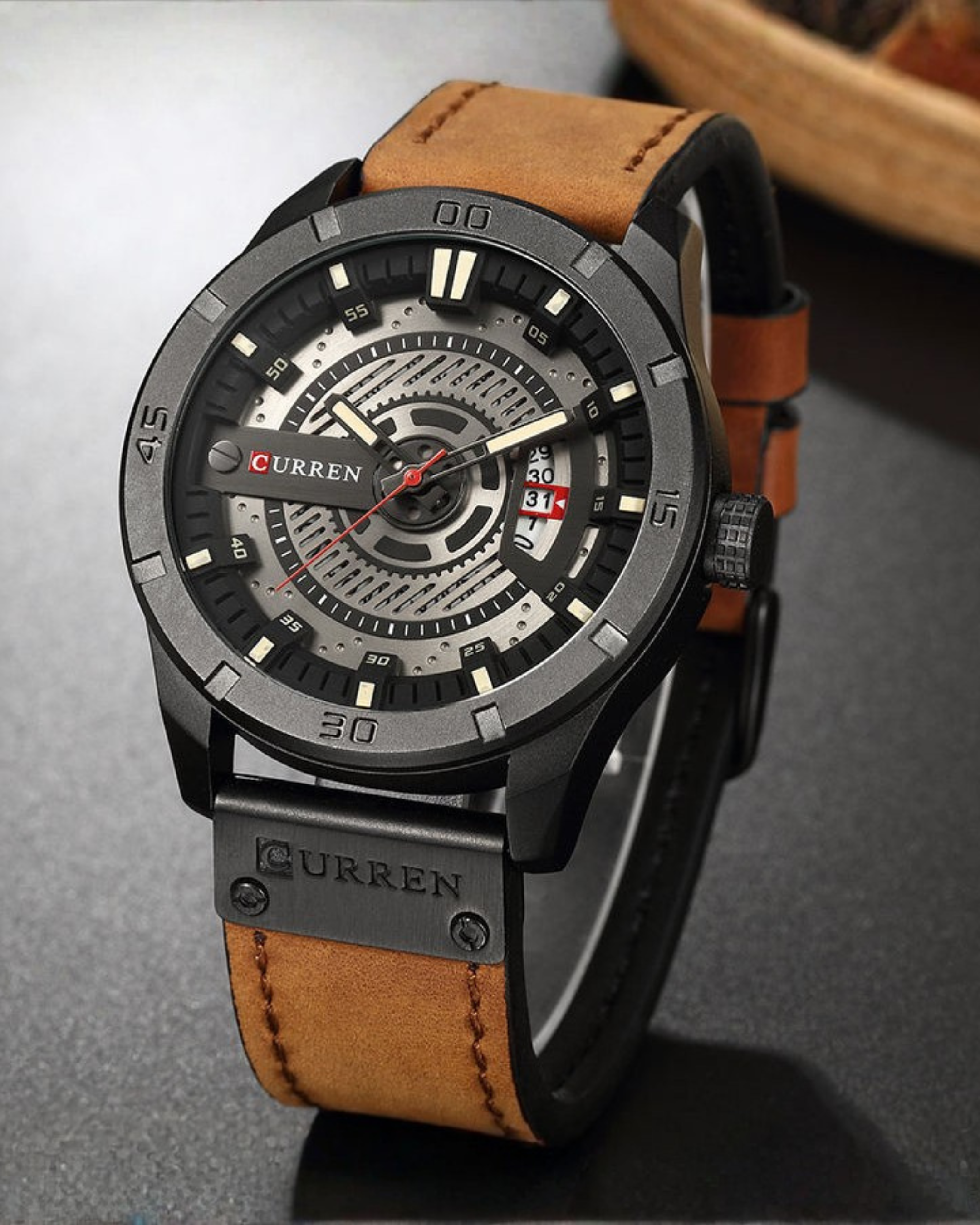 DRAEVON Iron Pulse – Skeleton Gear Watch