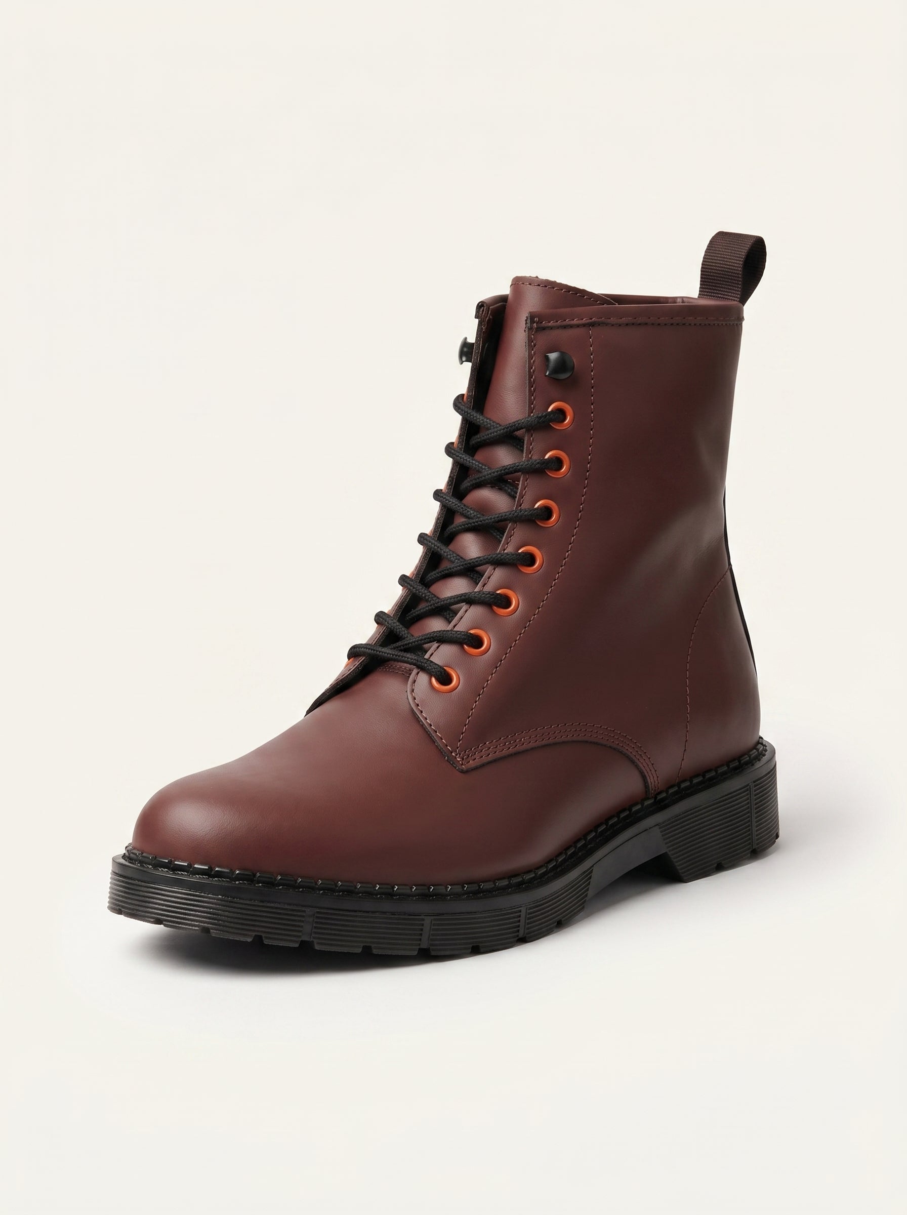 Genuine Leather High Ankle Boot For Women