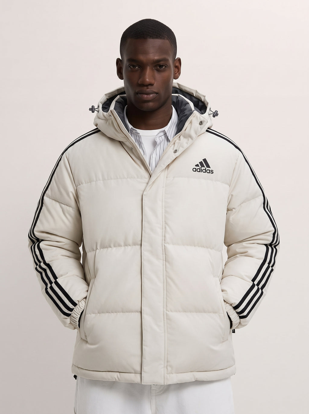 Arctic Shield Hooded Puffer Jacket