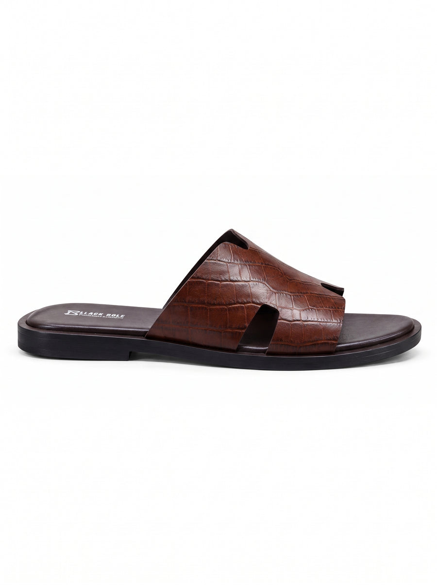 BlackBole Izmir Kroko Sandal - ChB
