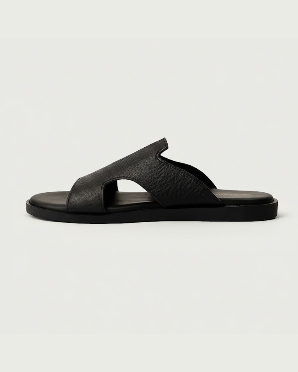 BlackBole Bob Leather Sandal - 1018 Black