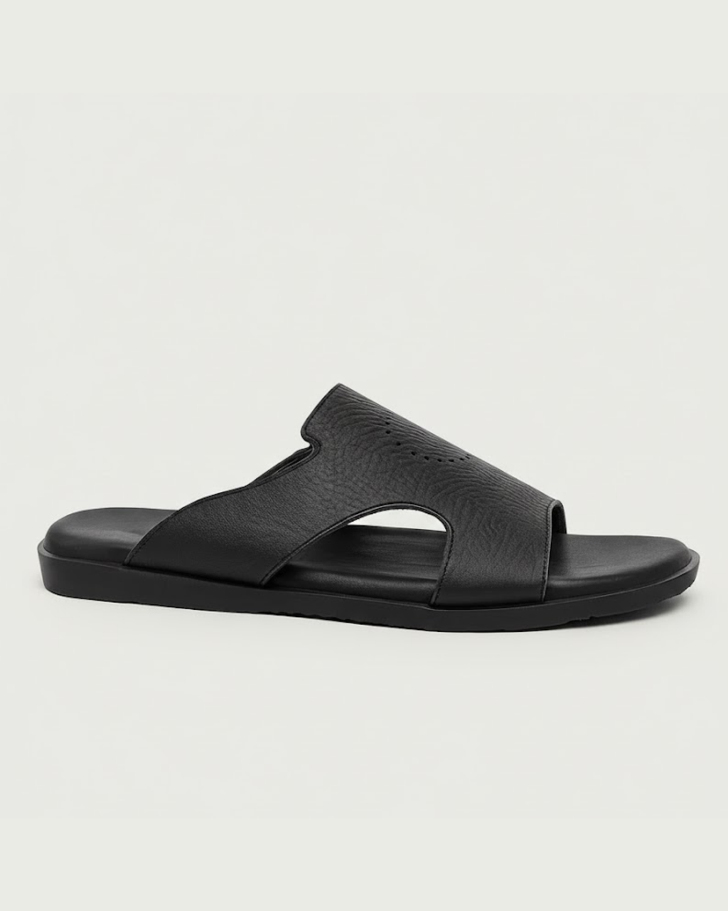 BlackBole Bob Leather Sandal - 1018 Black