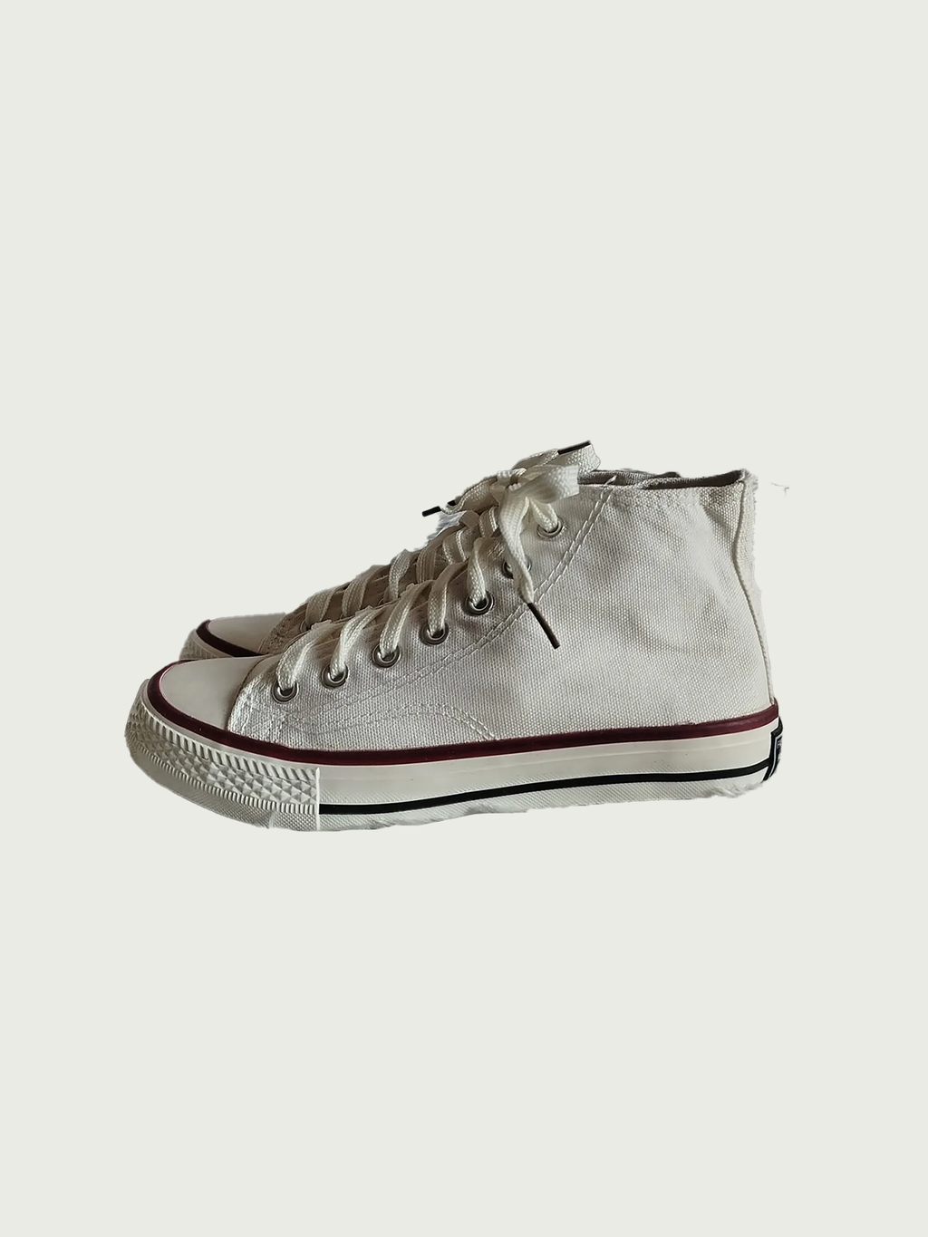 High Neck Canvas Sneaker