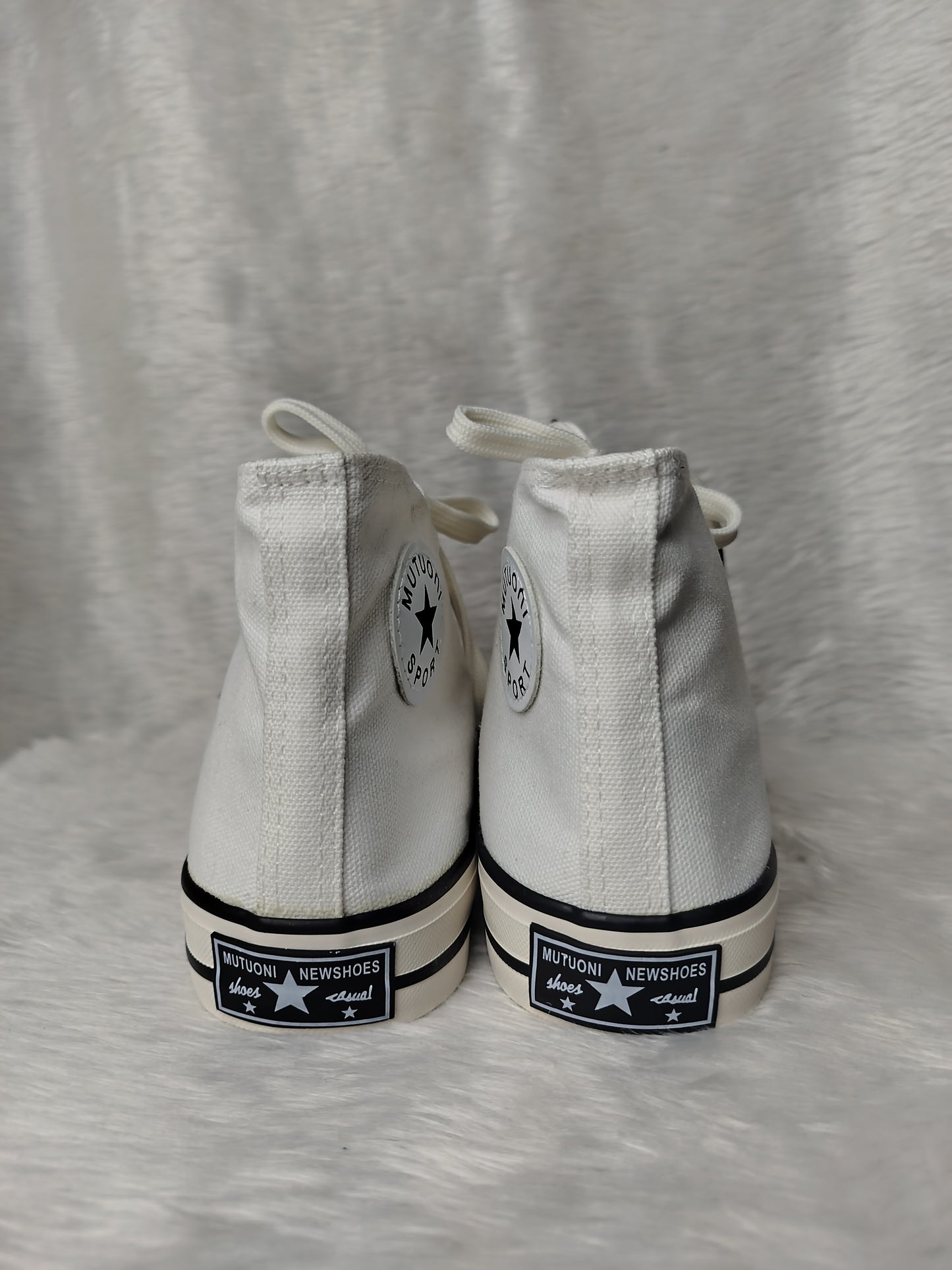 Men's High Neck Canvas Sneaker