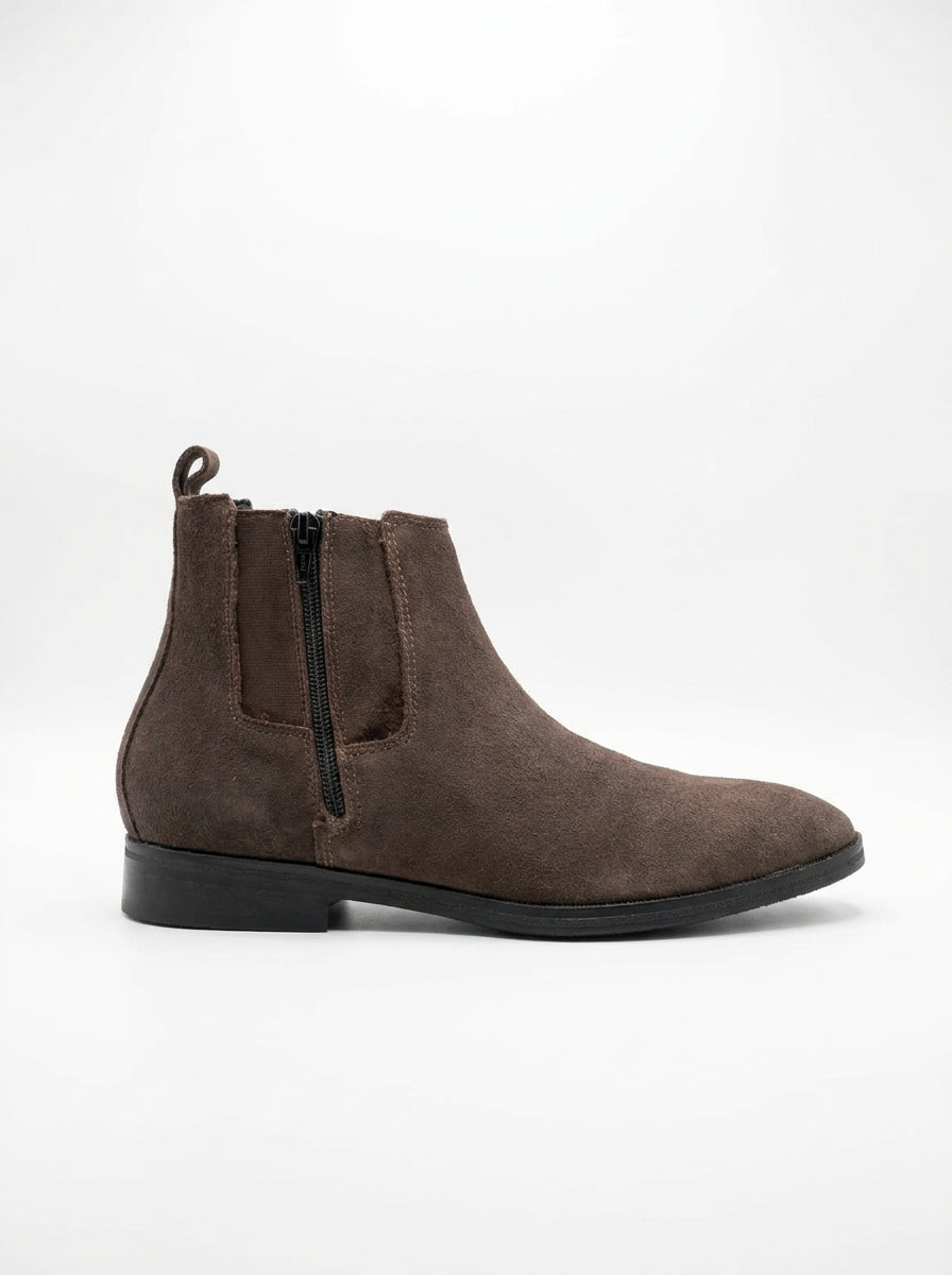 Pierre Cardin Italian Shape Chelsea Boot - Dark Brown
