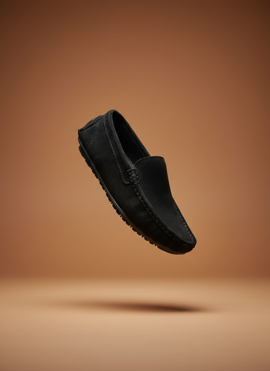 Men's Heritage Suede Leather Loafer - BB0701