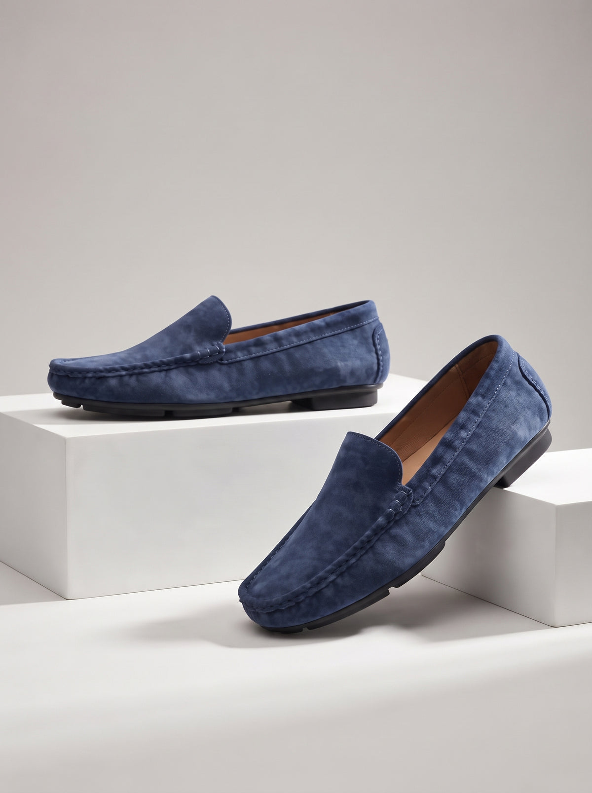 BlackBole Coxley Loafer — Old Money Edition | Navy Blue