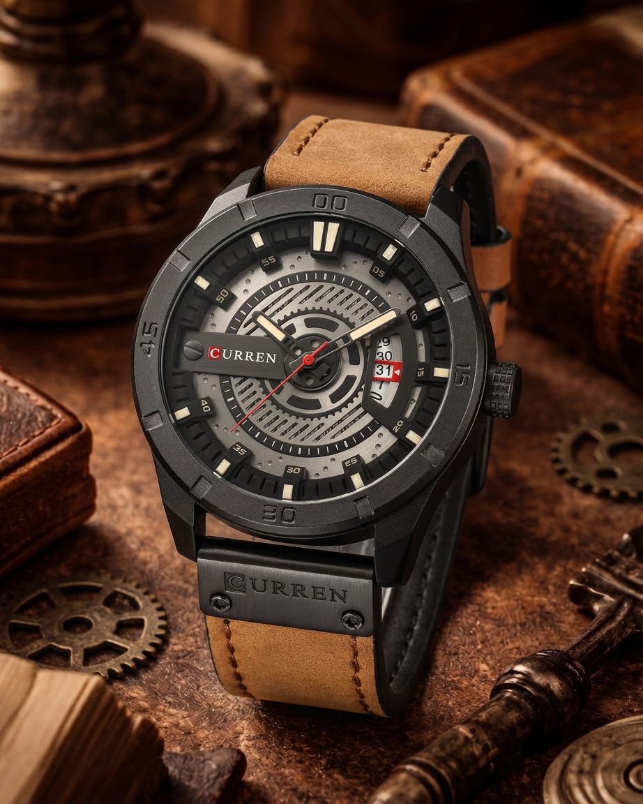 DRAEVON Iron Pulse – Skeleton Gear Watch