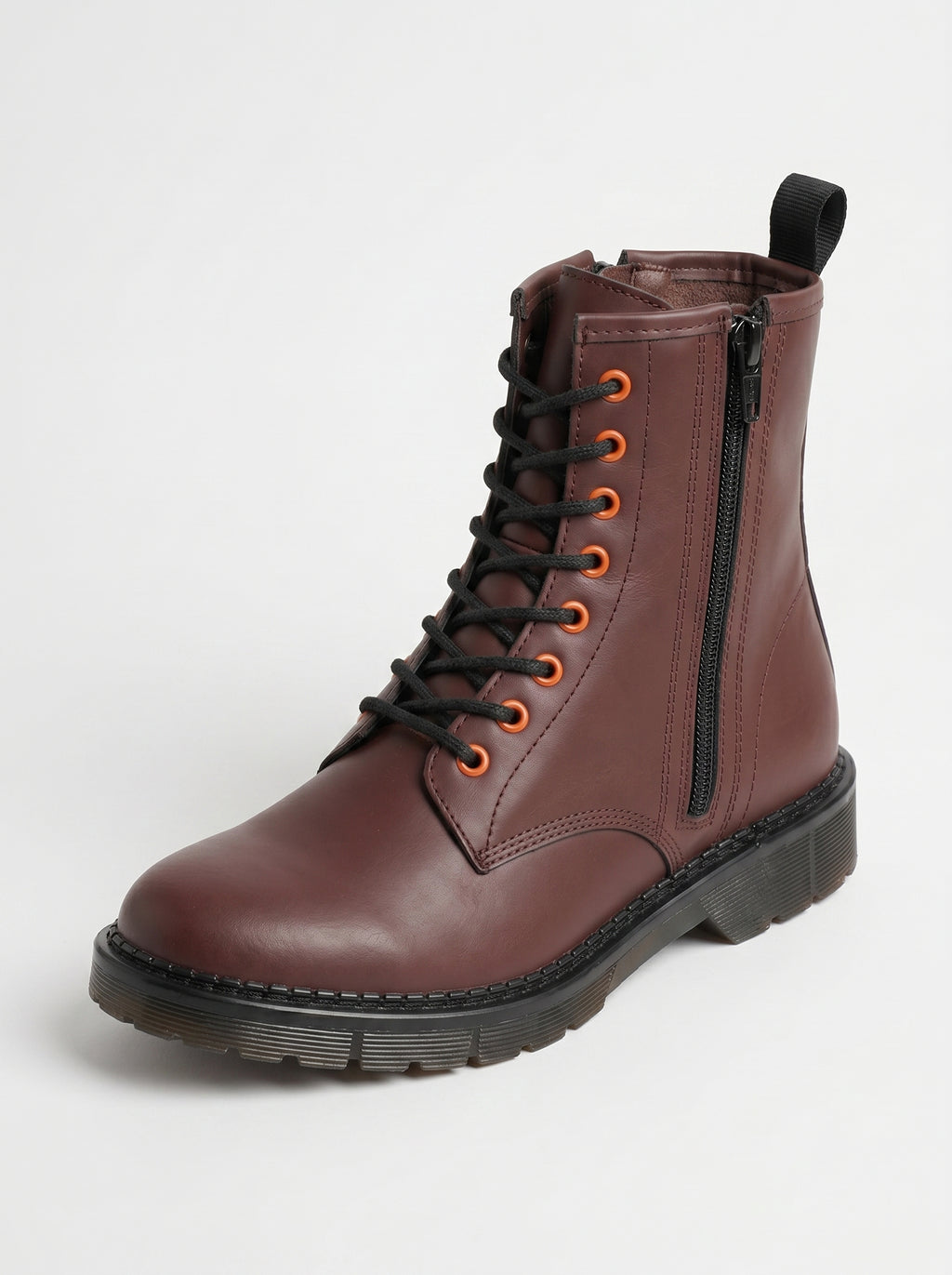 Genuine Leather High Ankle Boot For Women