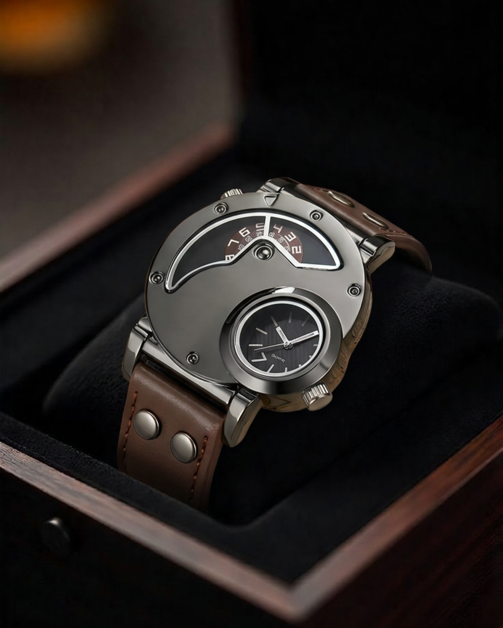 Mens Vintage Sports Wrist Waterproof Watch