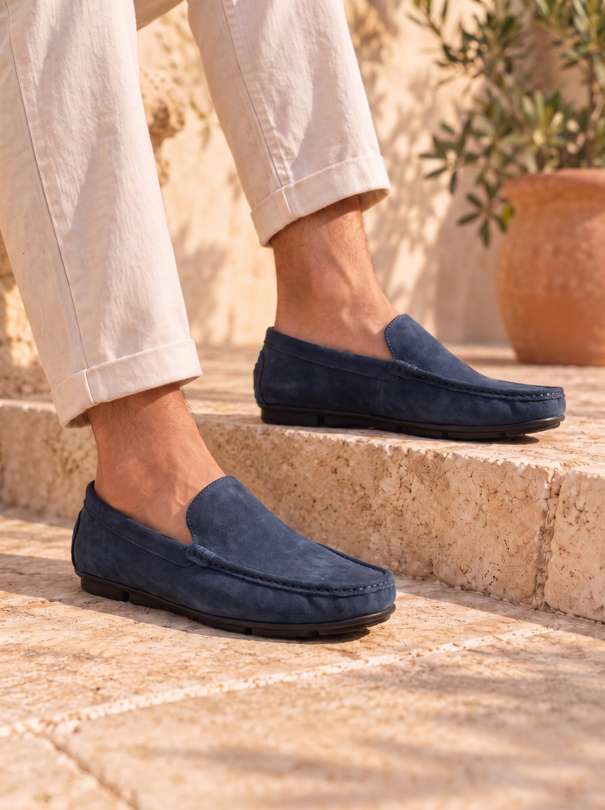BlackBole Coxley Loafer — Old Money Edition | Navy Blue