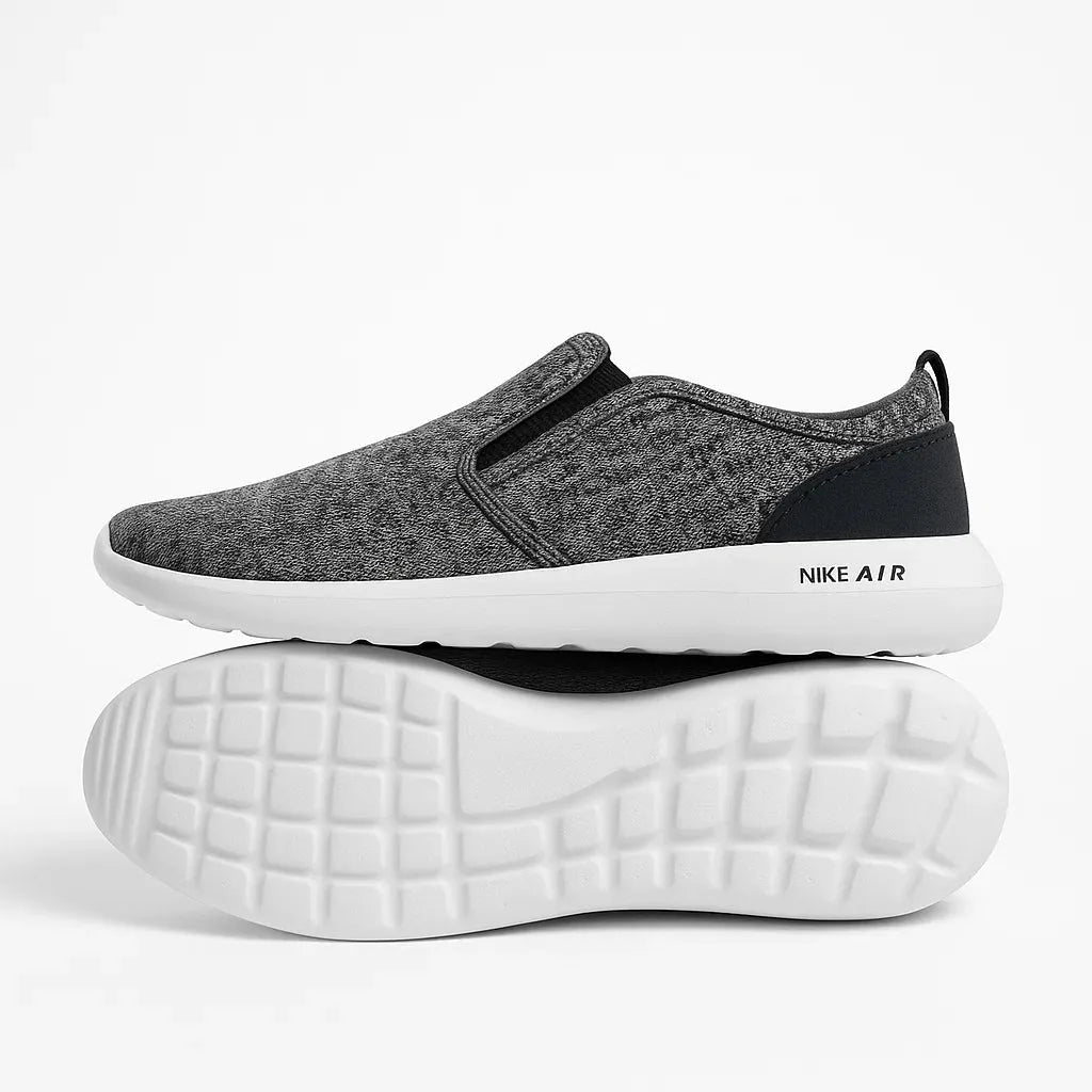 Casual Knit Sneakers – Gray