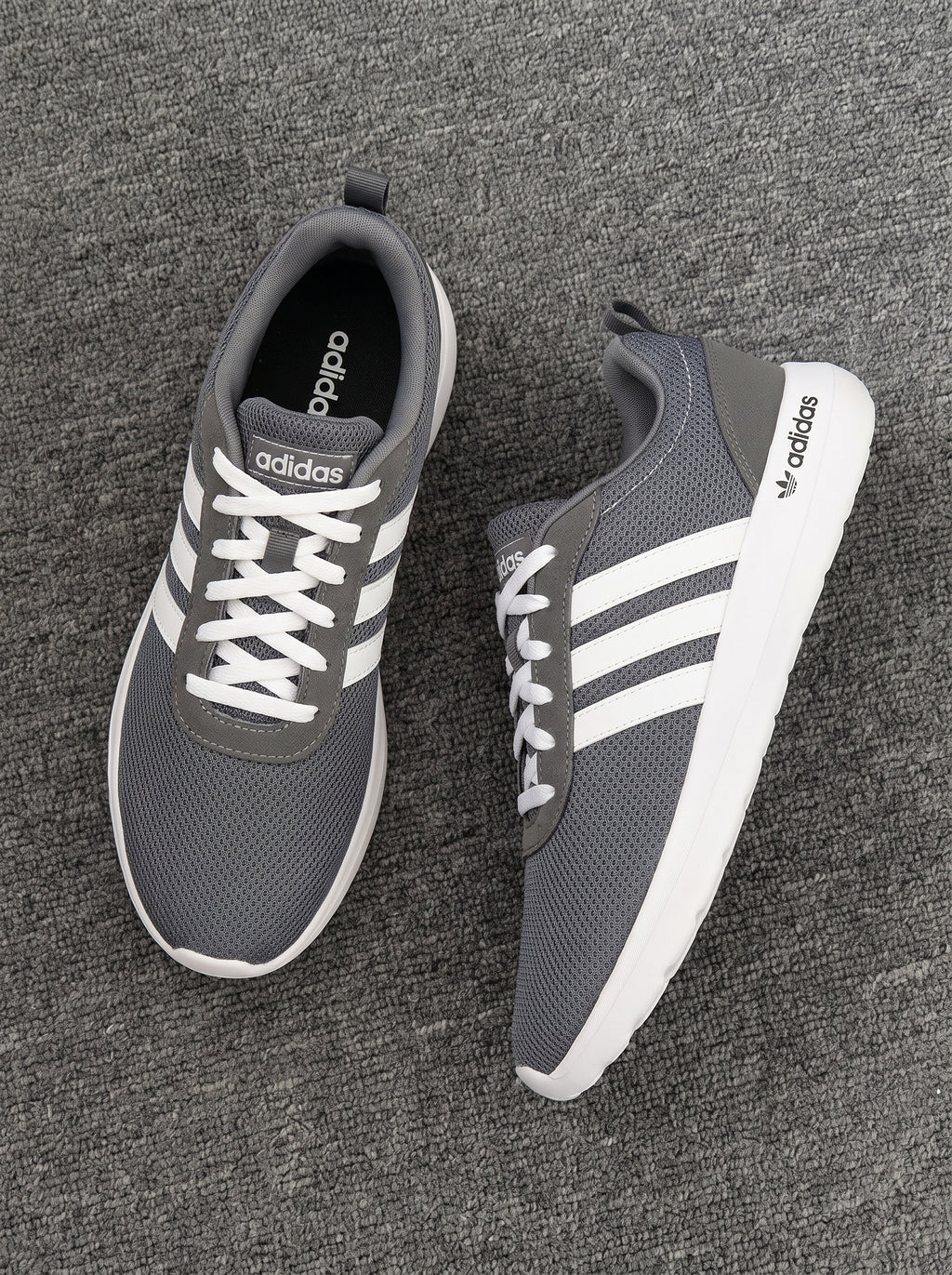 Casual Knit Sneakers – Dark Gray