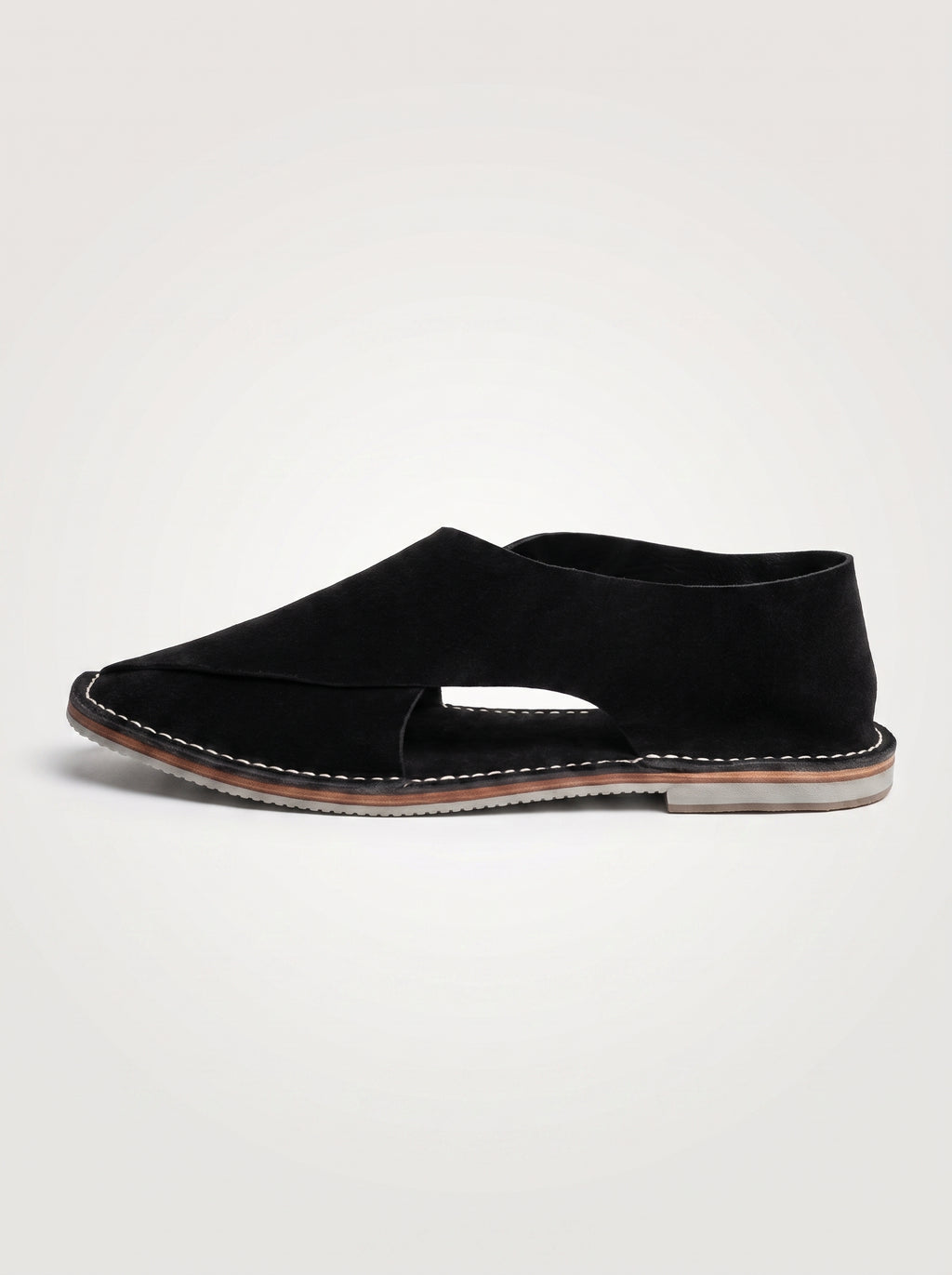 Jacques Solovière Biarritz Handcrafted Sandal - Black