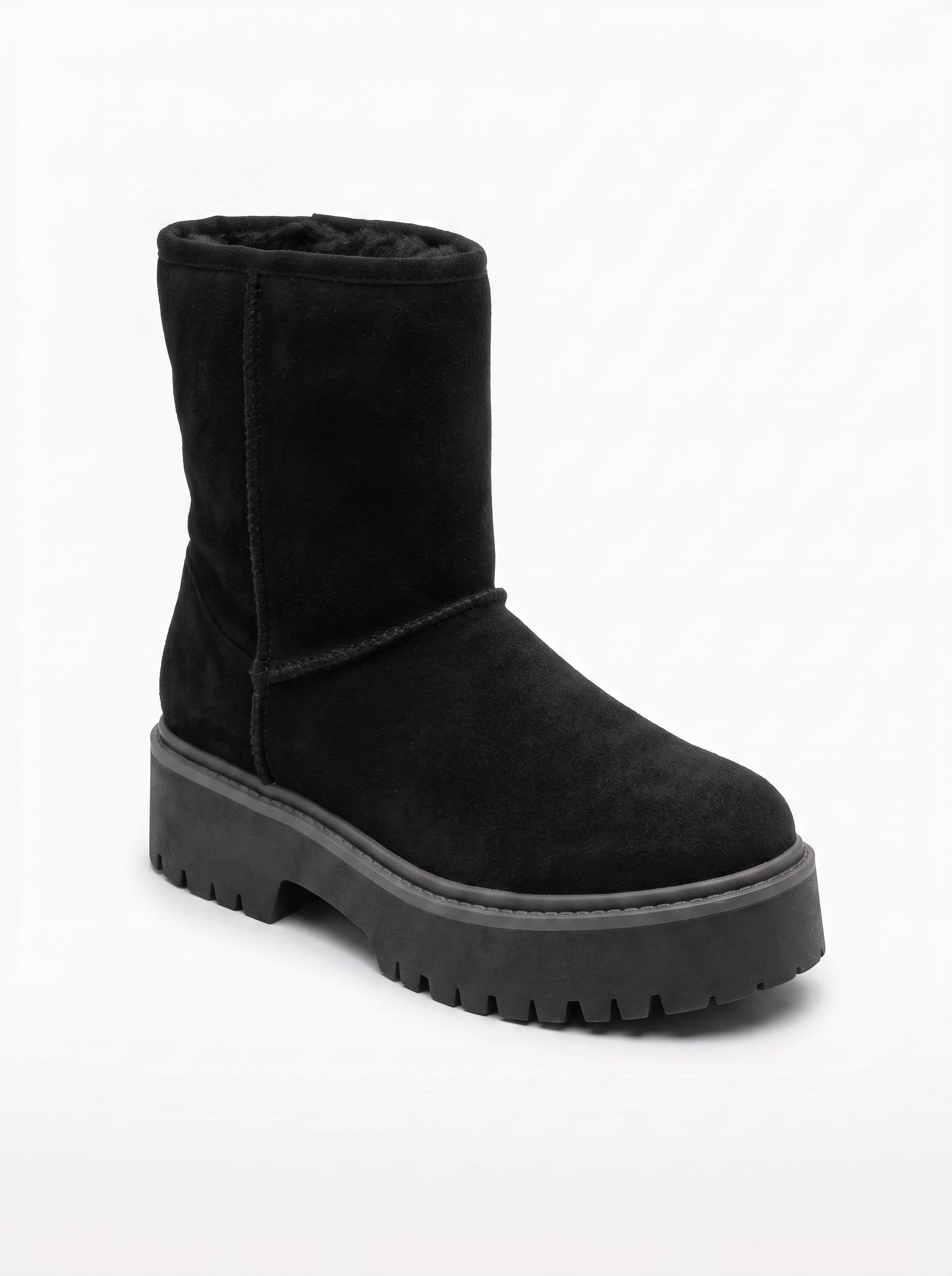 Women's 3-Inch Platform Heel Zip Boot