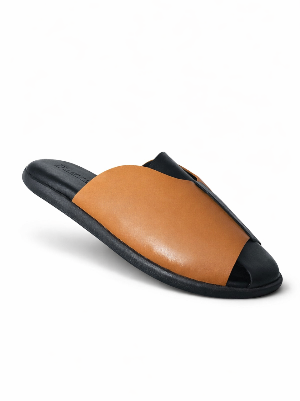 DualTone Leather Mule – BlackBole Edition