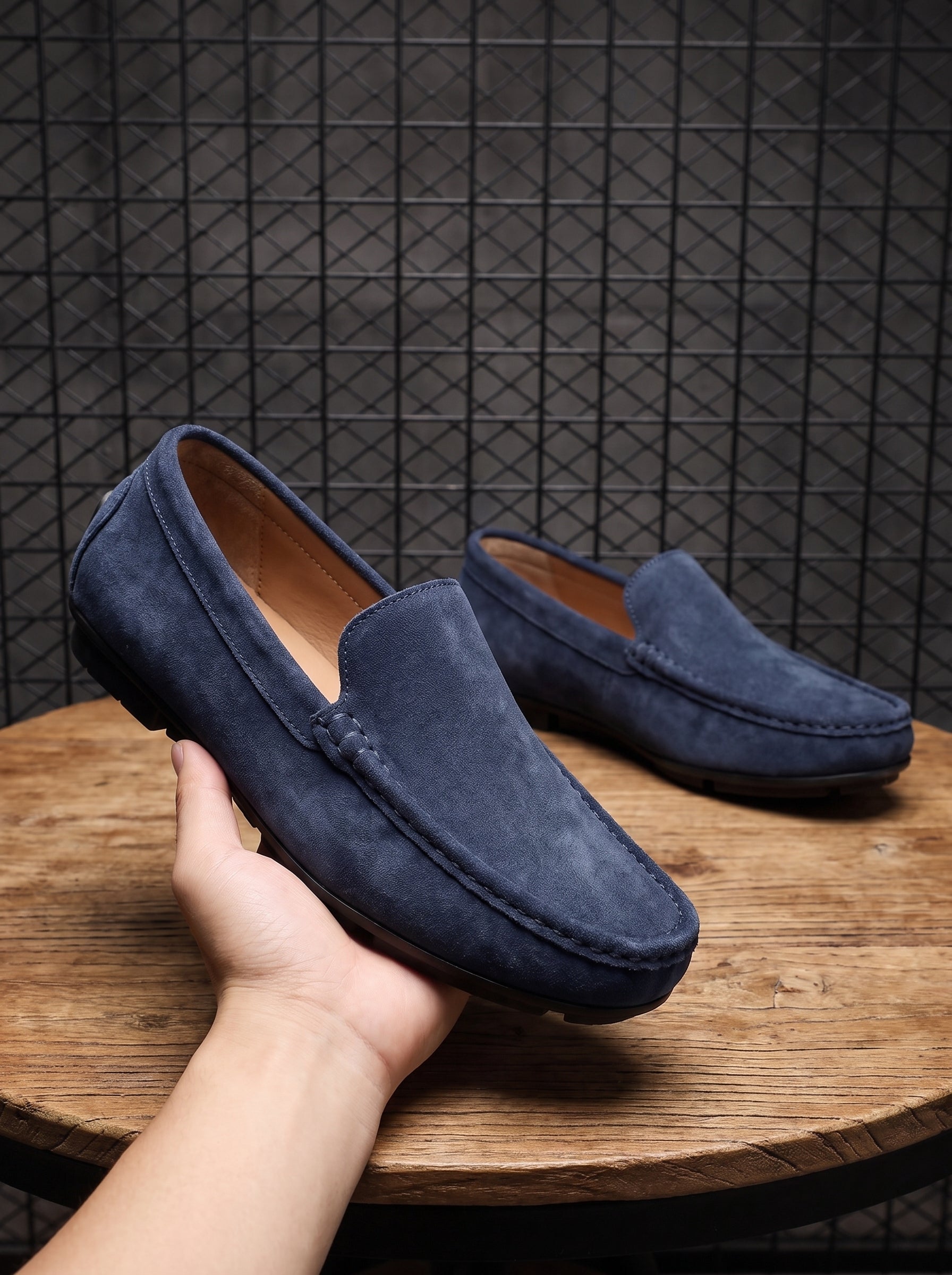 BlackBole Coxley Loafer — Old Money Edition | Navy Blue
