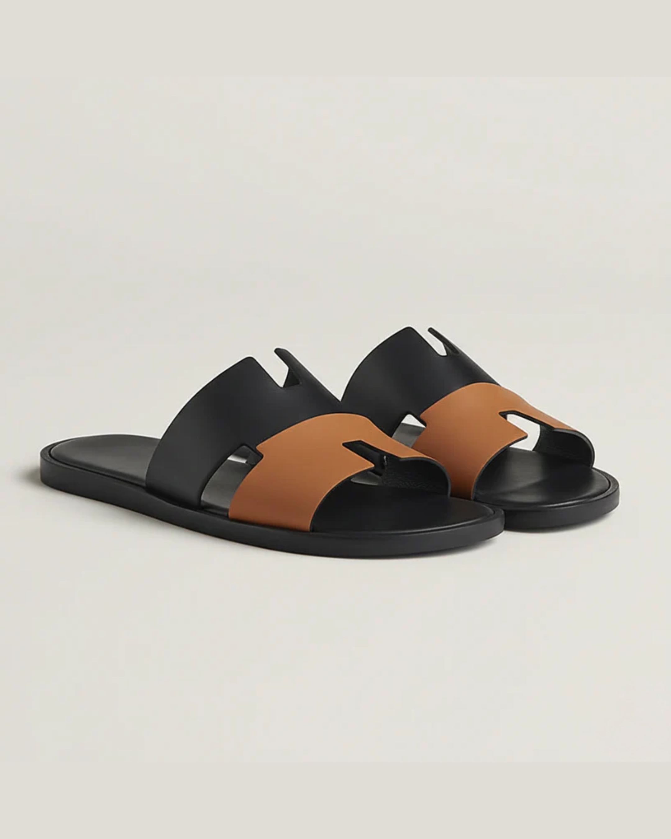 Men's Leather Sandal - BlackBole Edition 1016