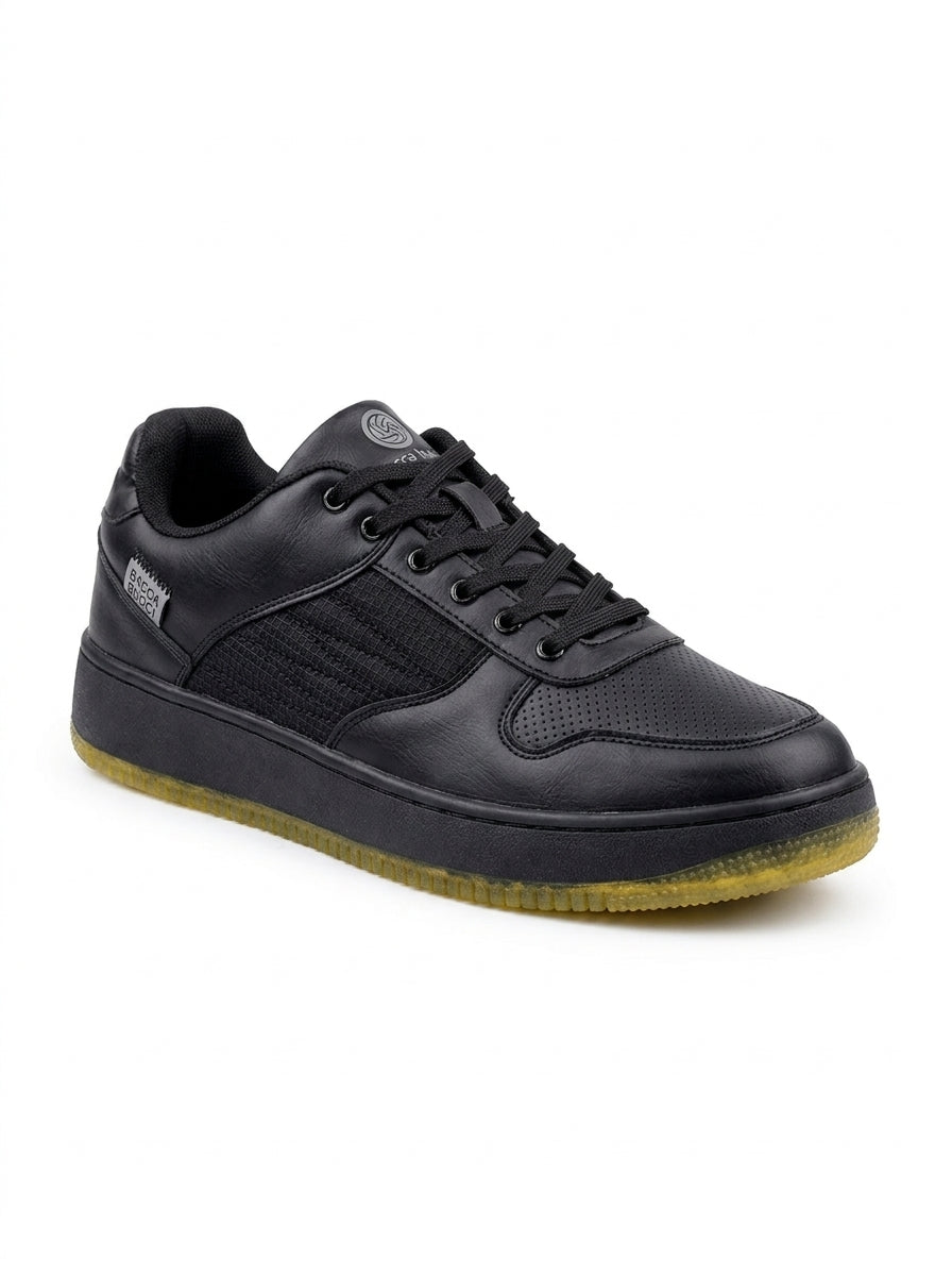 Men’s Classic Black Casual Sneakers