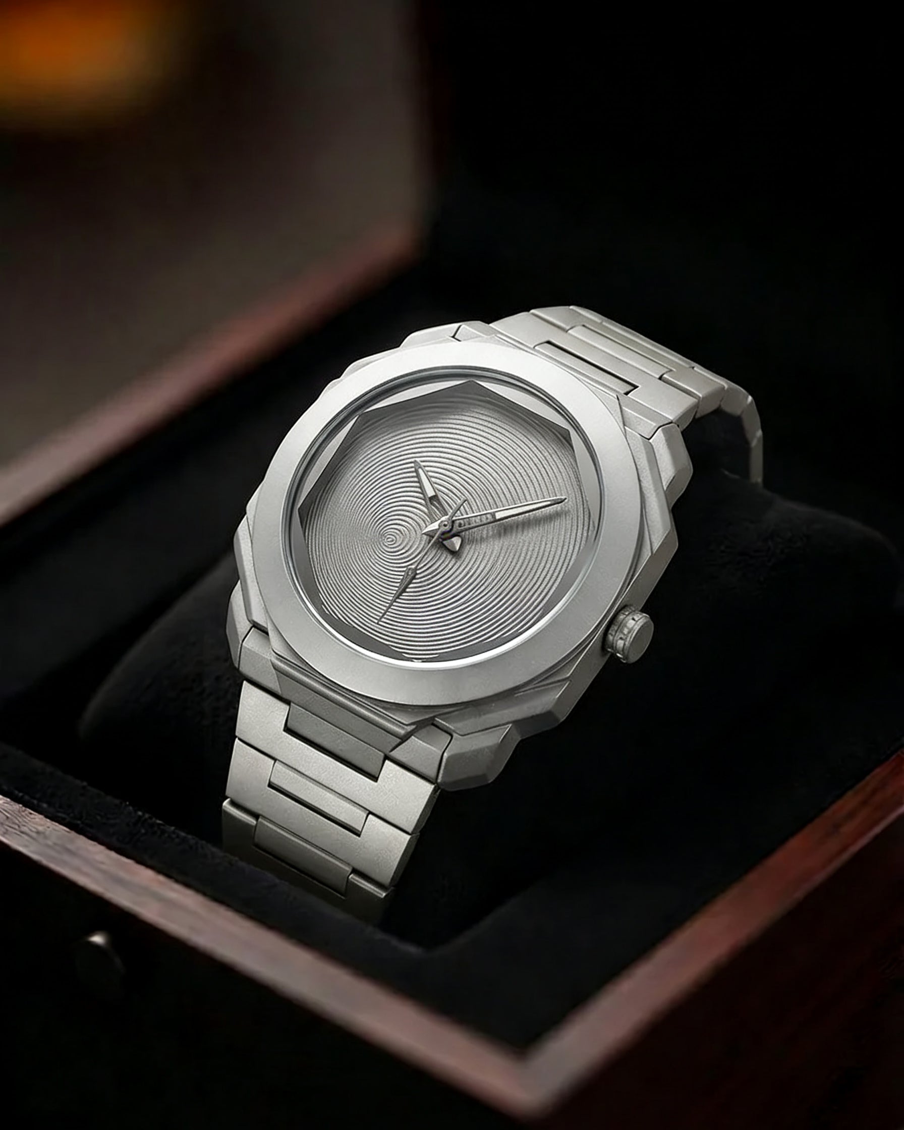 Veltrix Orbit – Premium Stainless Steel Quartz Watch