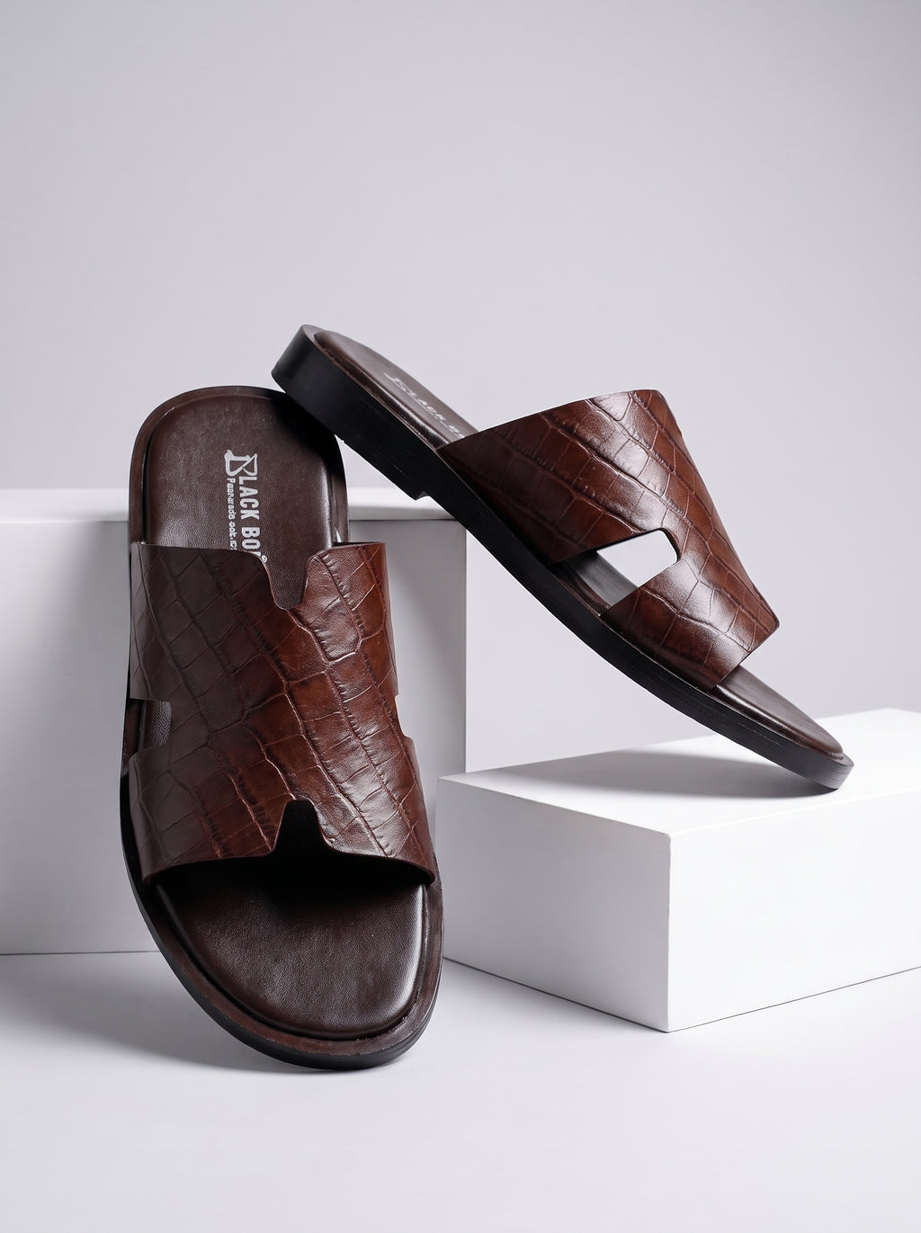 BlackBole Izmir Kroko Sandal - ChB
