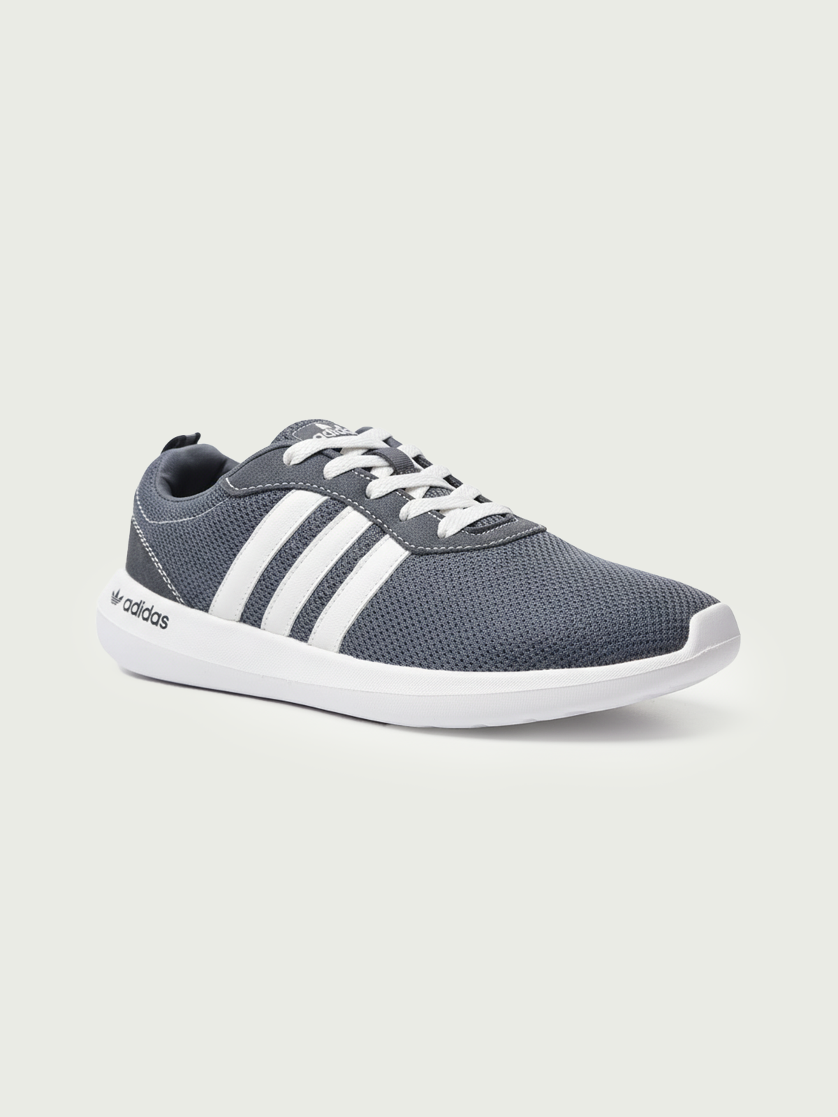 Casual Knit Sneakers – Dark Gray