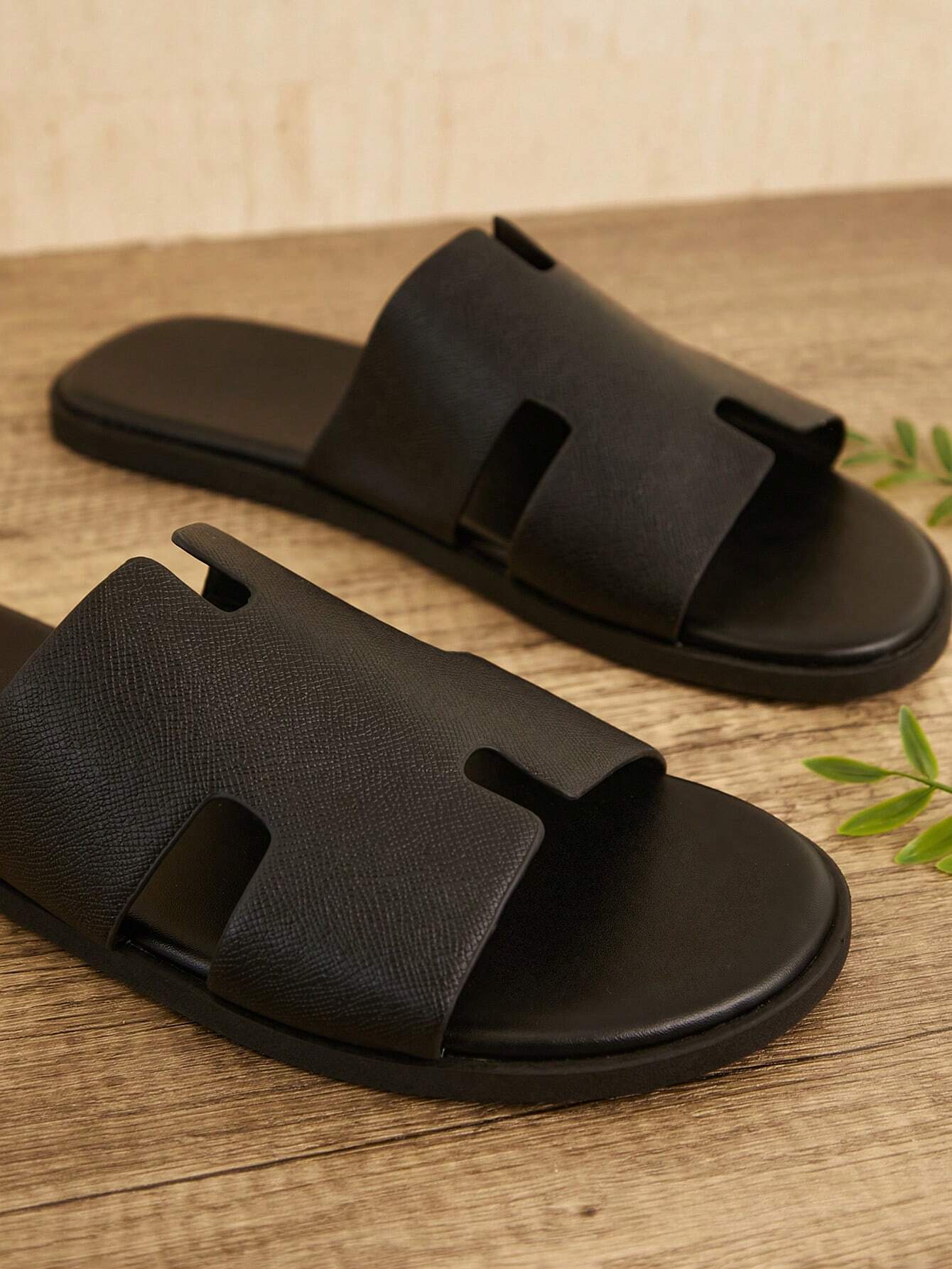 Men's Leather Sandal - BlackBole Edition 1010