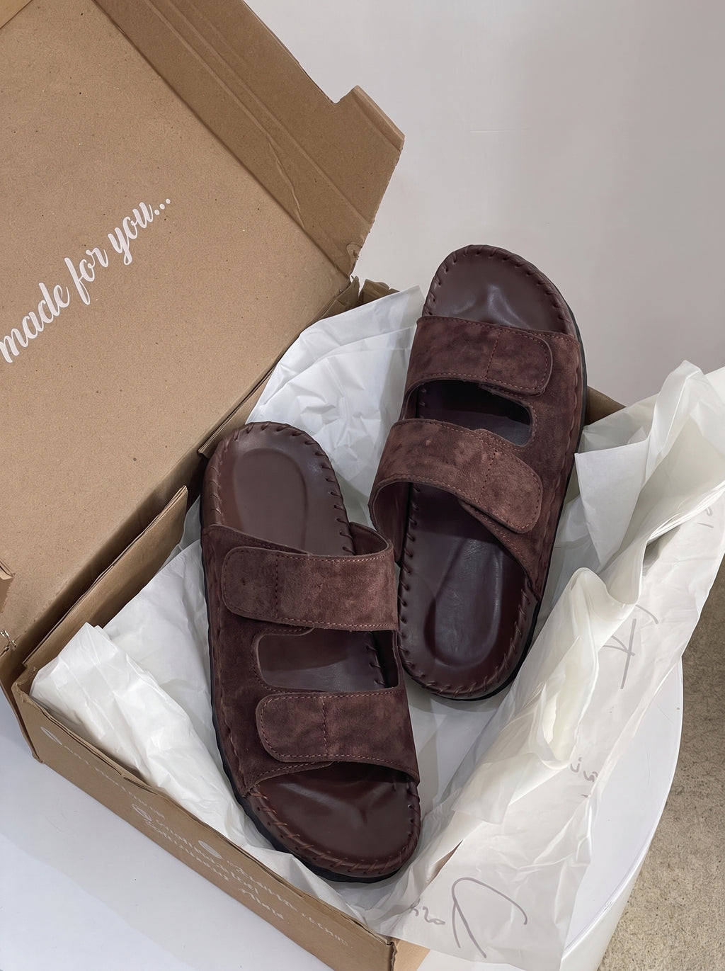 BlackBole Solsbury Strap Sandal For Men - Brown