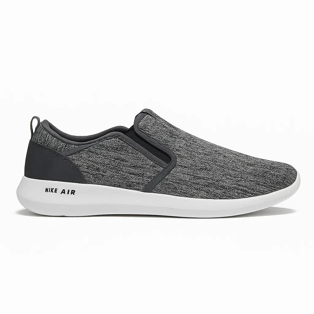 Casual Knit Sneakers – Gray