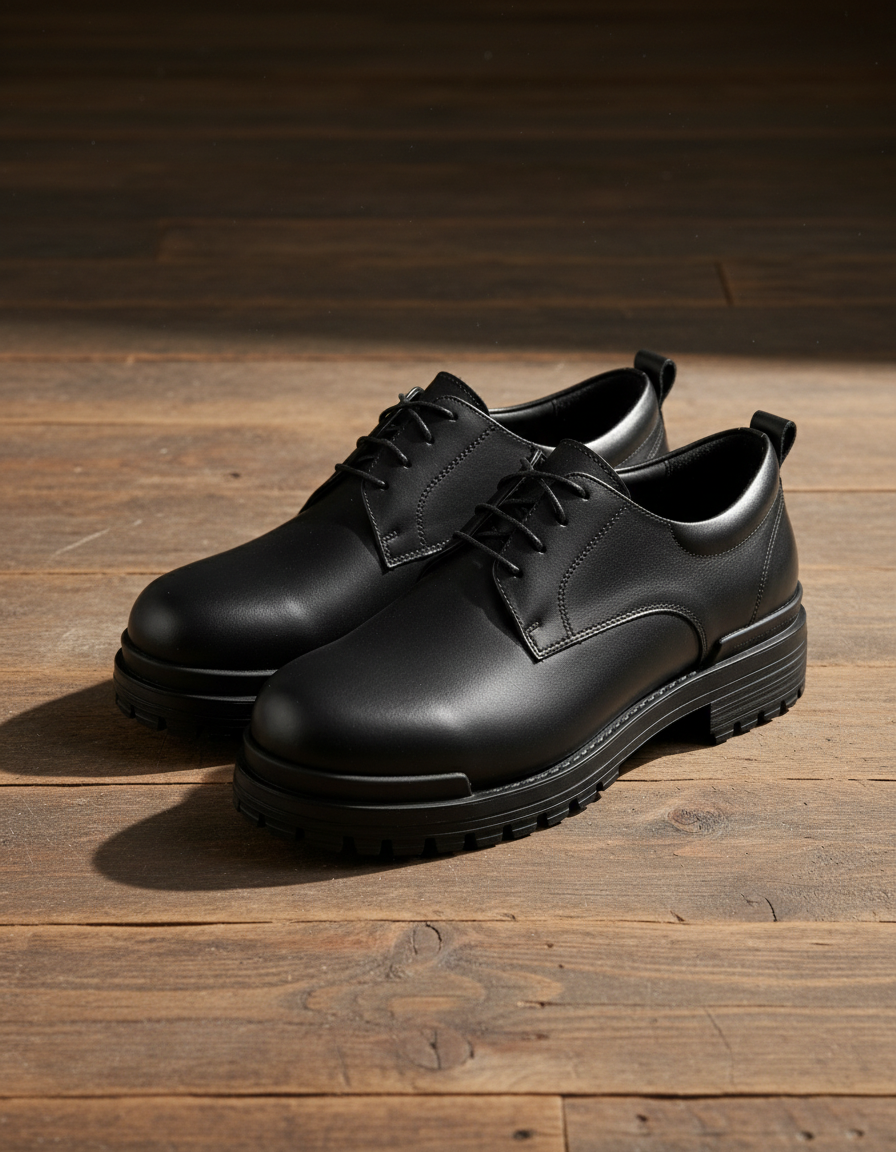 Penny Chunky Boot - BlackBole New Edition