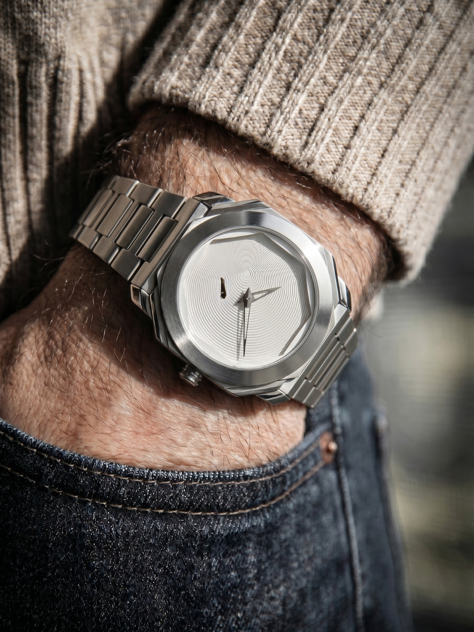 Veltrix Orbit – Premium Stainless Steel Quartz Watch