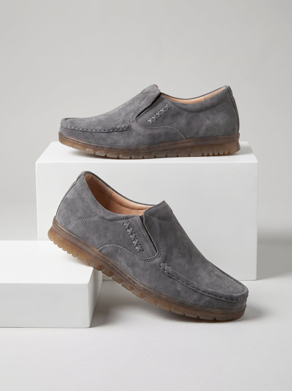 BlackBole Veyron Casual Loafer - Gray
