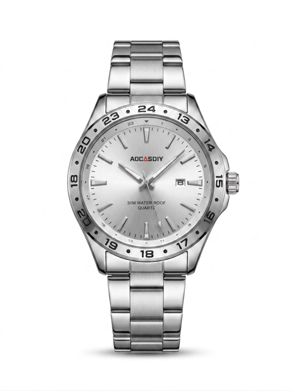 Astrion Silver – Water Resistant Quartz Watch