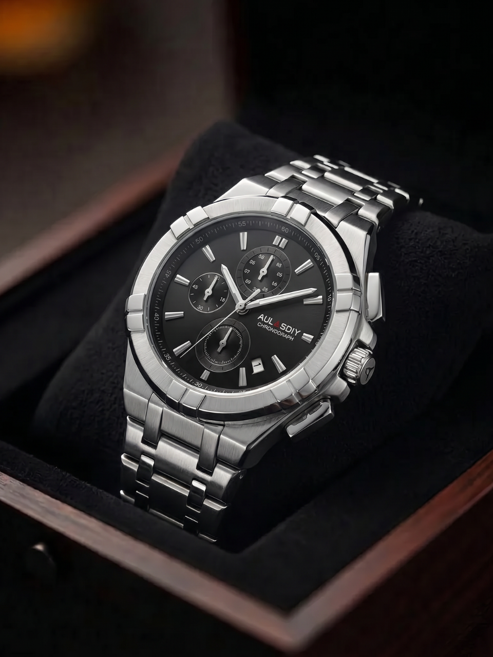 Noctrax Steel - Chronograph Business Watch