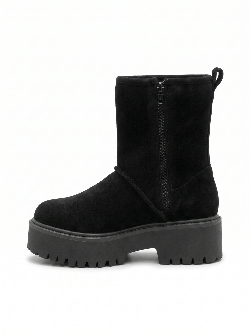 Women's 3-Inch Platform Heel Zip Boot